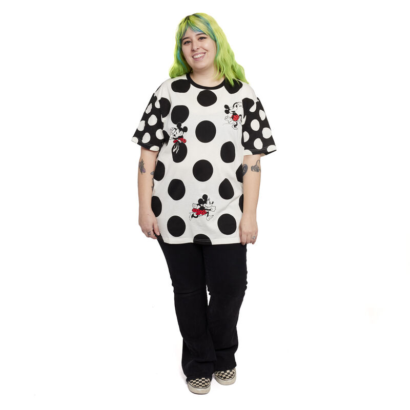 Minnie Mouse Rocks the Dots Classic All-Over Print Unisex Tee