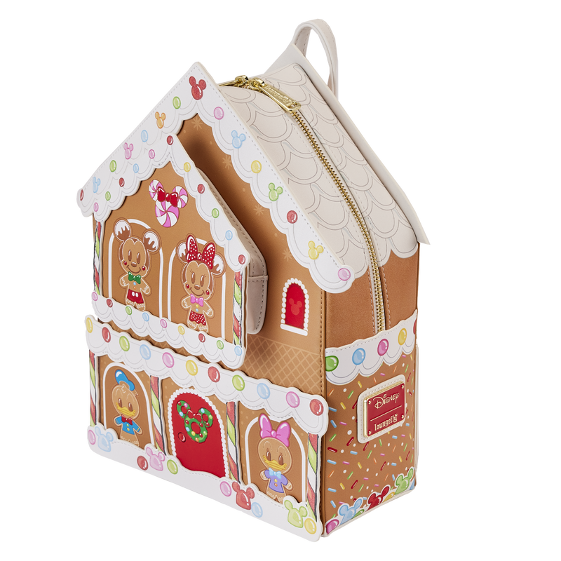 Mickey x26 Friends Gingerbread House Mini Backpack