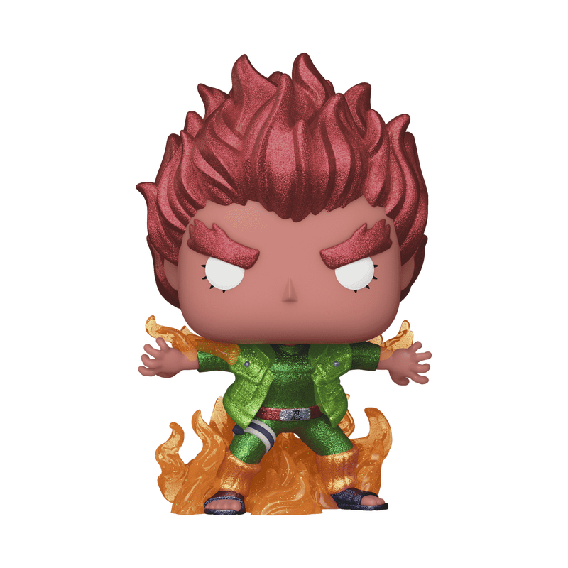 NYCC Limited Edition Naruto Shippuden Might Guy (Eight Inner Gates) Pop! x26 Bag Bundle