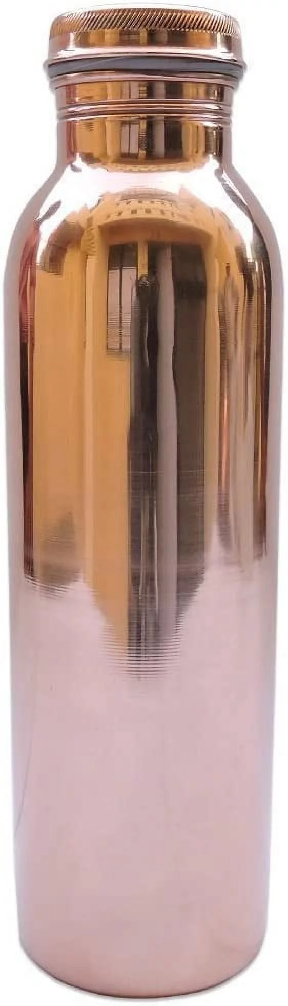 QUBIC INC Pure Copper Water Bottle for Ayurvedic Health Benefits | Joint Free, Leak Proof