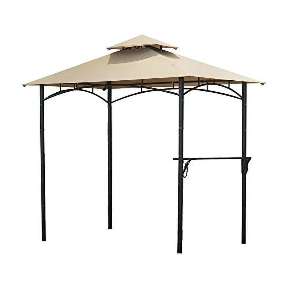Garden Winds Bamboo Look BBQ Gazebo Replacement Canopy Top - REPLACEMENT CANOPY TOP ONLY METAL FRAME NOT INCLUDED