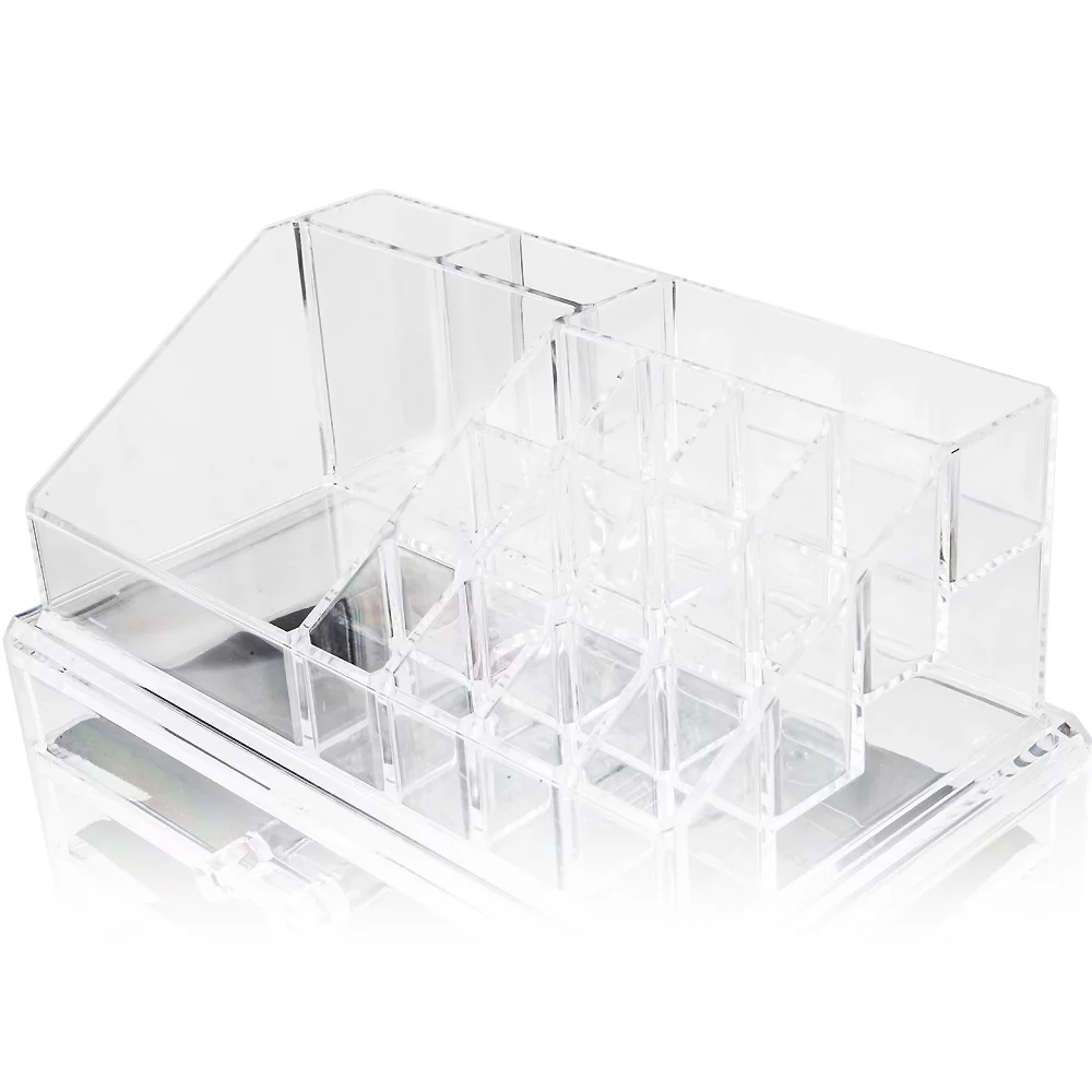 Zimtown Multi-Drawer Acrylic Makeup Cosmetic Storage Holder Jewelry Display Racks 4 7 11 Drawers