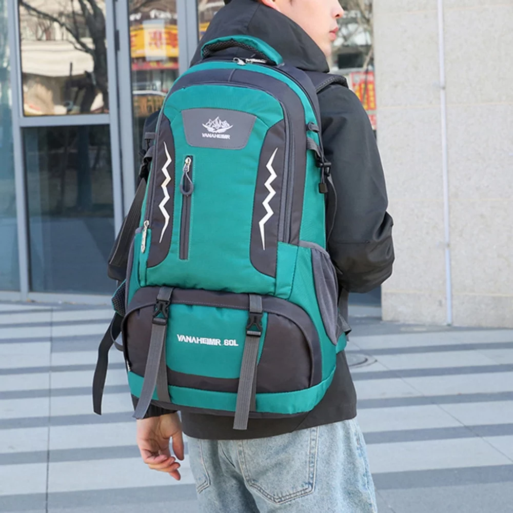 VANAHEIMR Hiking Backpack 60L Water-resistant Camping Backpack for Men and Women Sport Travel Mountaineering