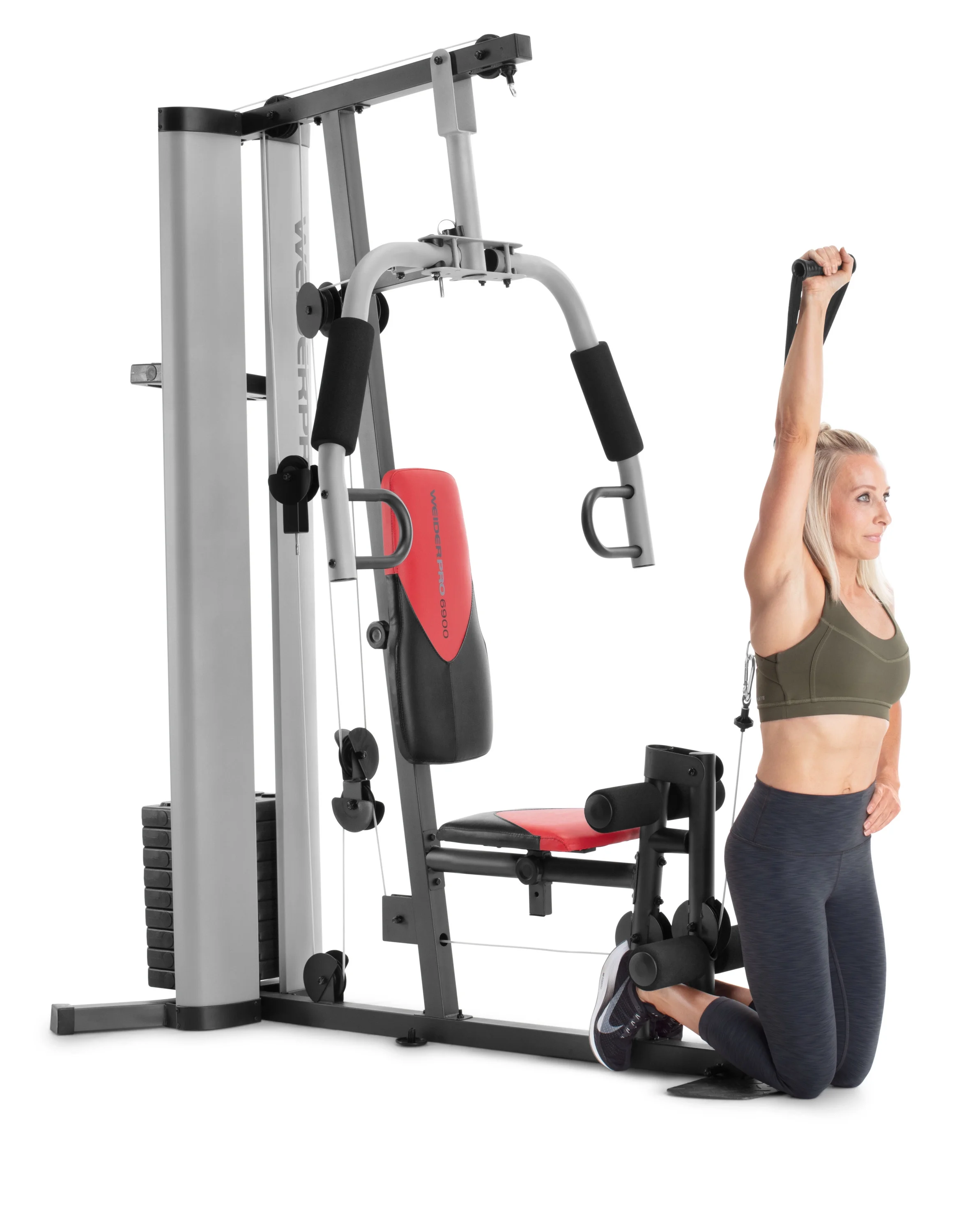 Weider Pro 6900 Home Gym System with 125 Lb. Weight Stack