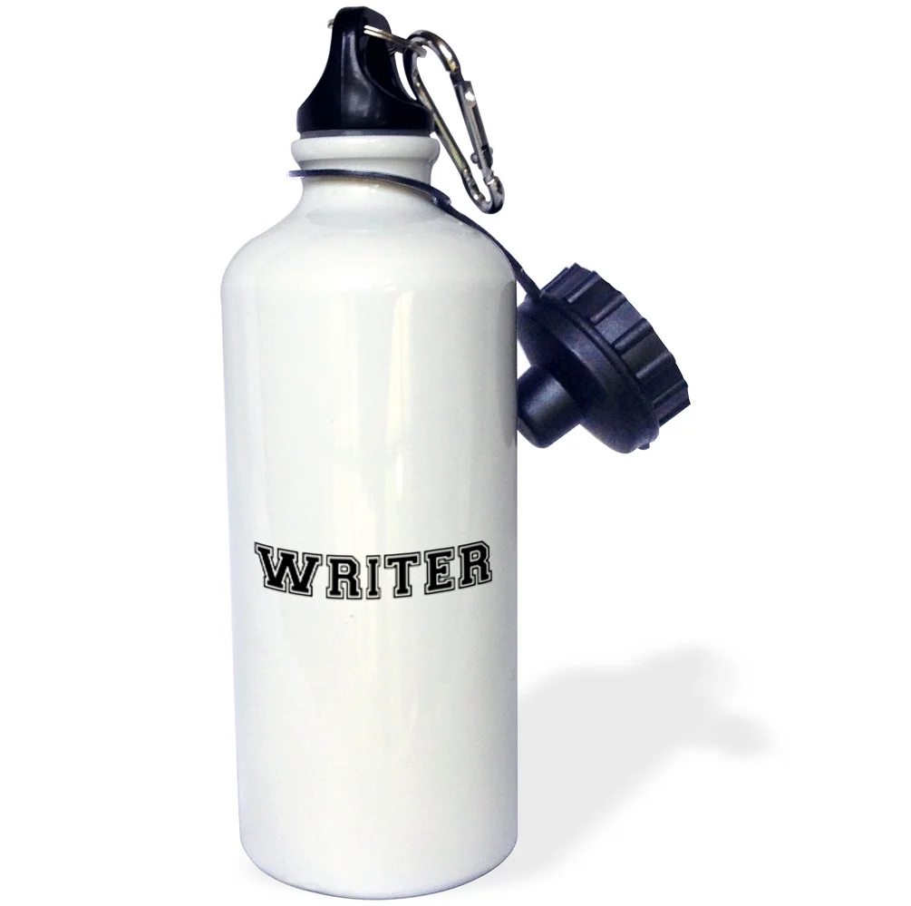 Writer and proud - I love my writing job and profession work pride gifts - author journalist blogger 21 oz Sports Water Bottle wb-151247-1