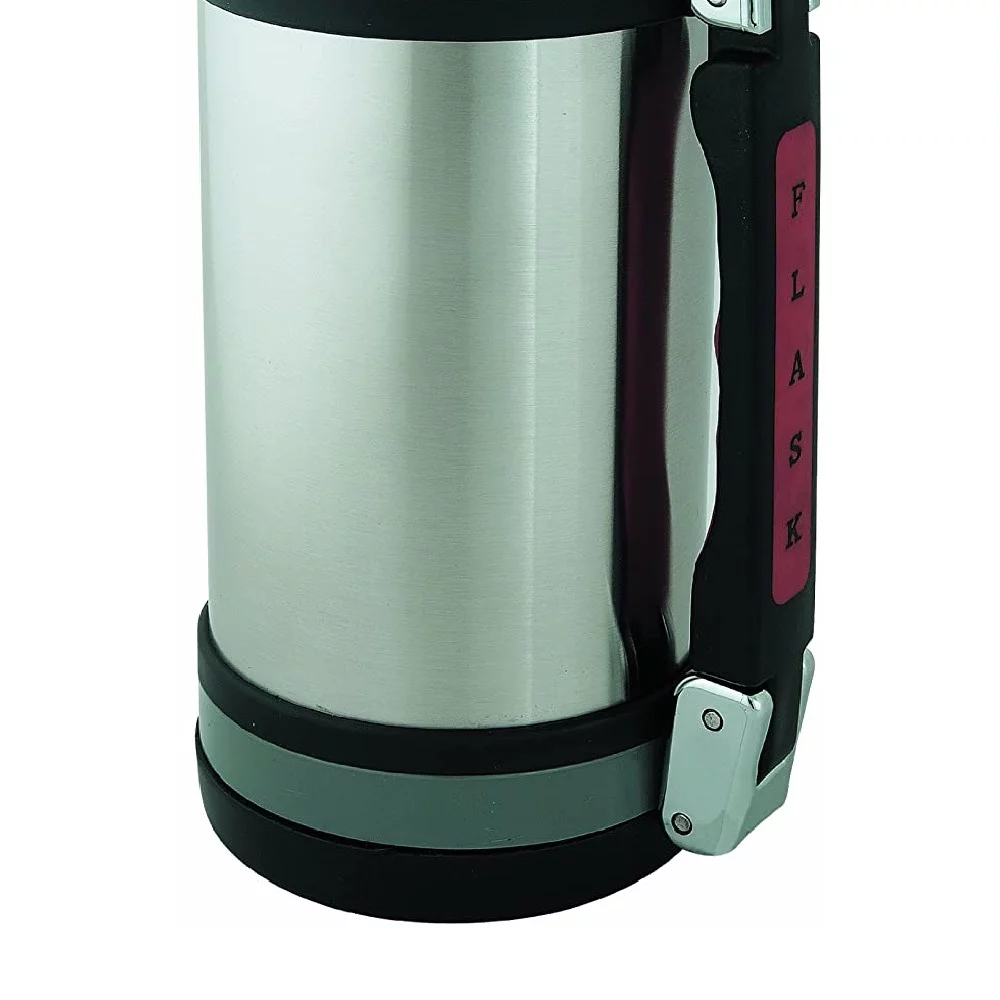 Brentwood Vacuum Bottle Thermos 1.5 Liter Stainless Steel Wide Mouth, 2 Pack