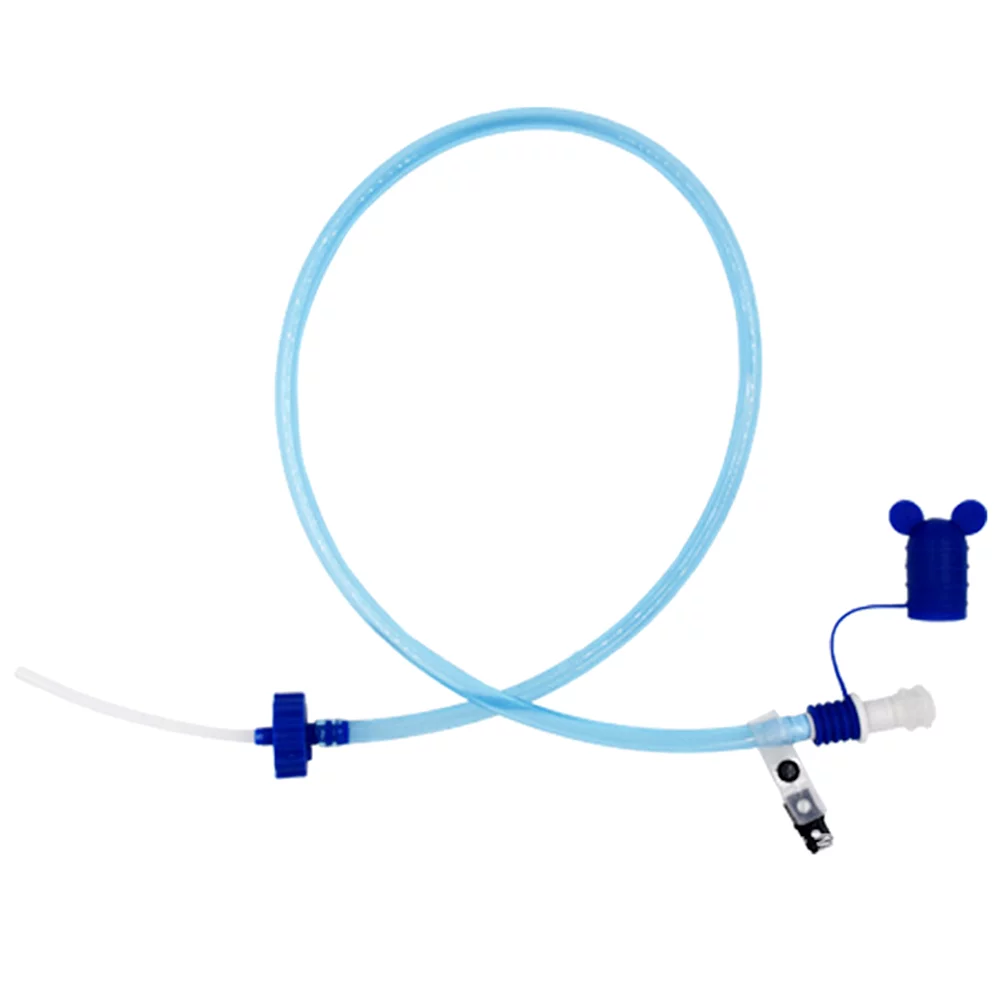 Water Bottle Drinking Tube with Double Adapter Hydration System Drink Tube Kit for Cycling Trekking Fishing Boating Camping