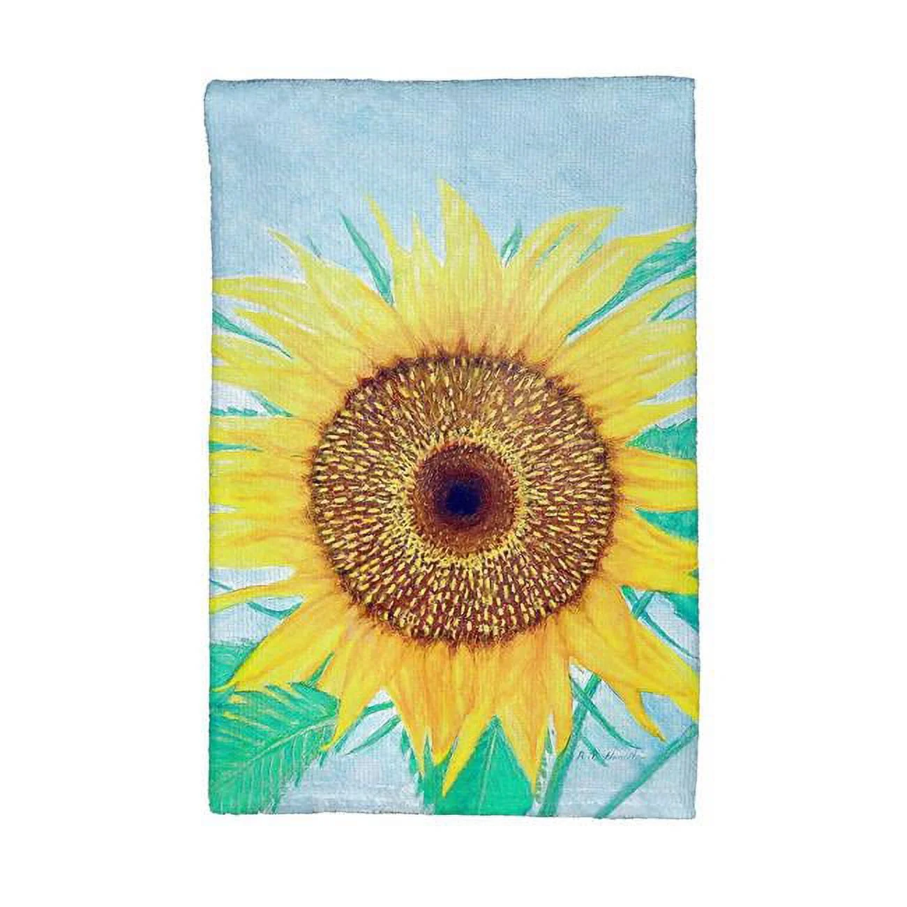 Betsy Drake KT1003 Dicks Sunflower Kitchen Towel