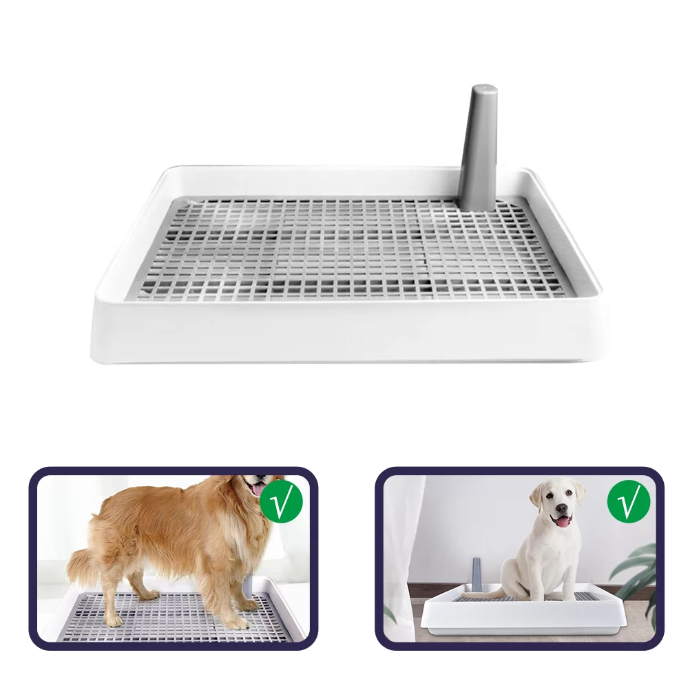 Plastic Dog Toilet Training Puppy Tray Thickened Puppy Toilet Puppy Supply