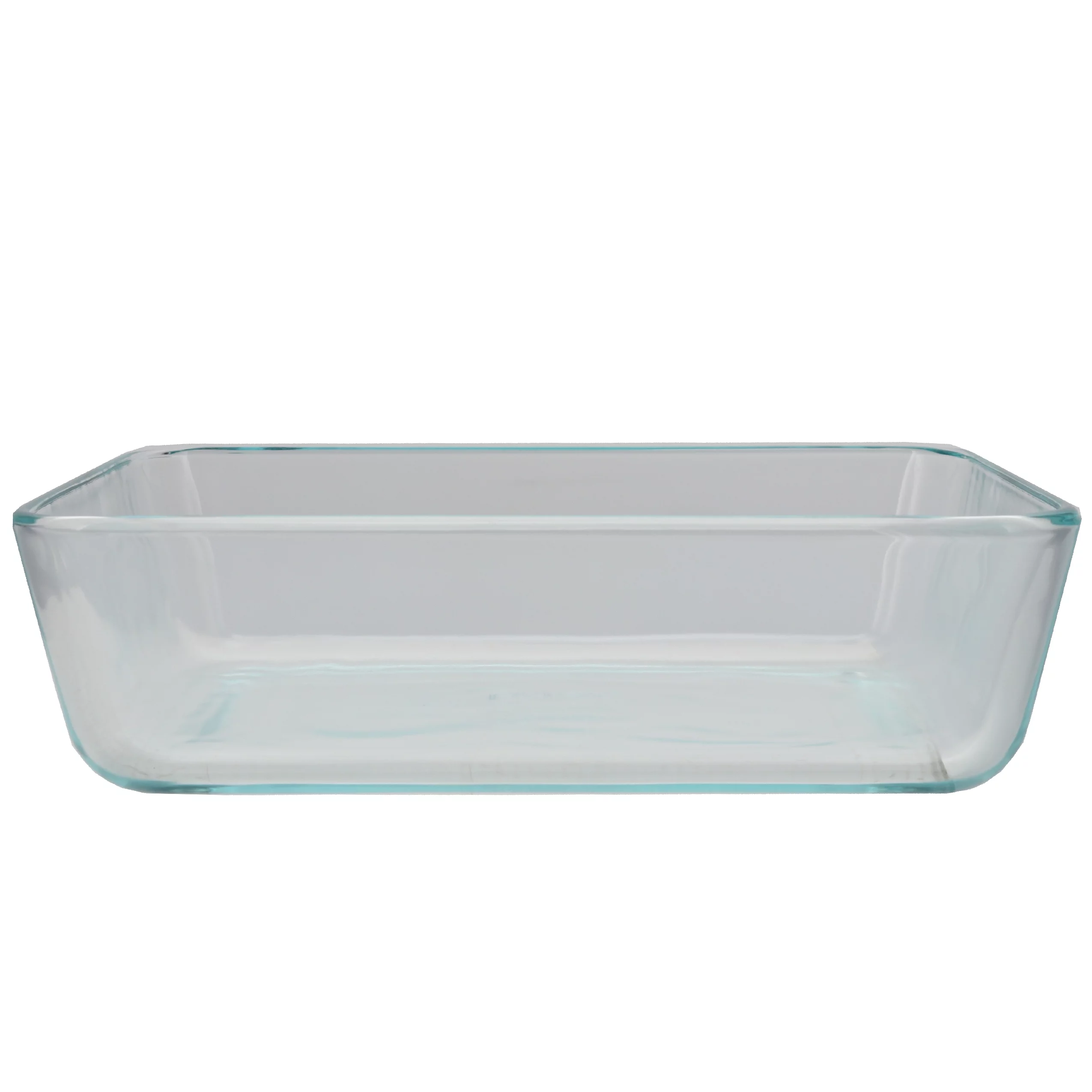 Pyrex (1) 7210 3-Cup Glass Food Storage Dish & (1) 7210-PC Red Plastic Lid
