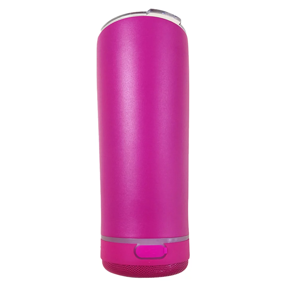 Zunammy 18 OZ Stainless Steel Double Wall Insulated Tumbler with Bluetooth Speaker - Pink