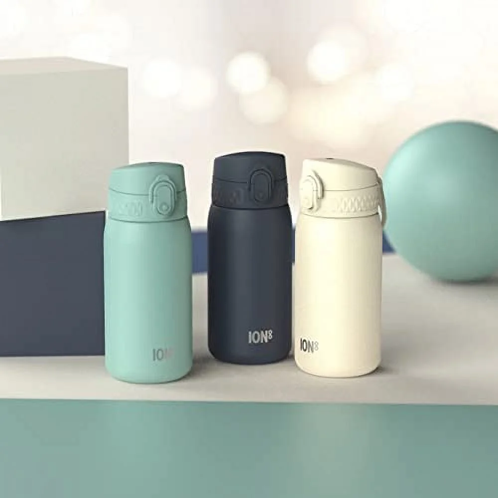 Ion8 Double Wall Stainless Steel Leakproof Water Bottle - 11 oz/320 ml - Navy