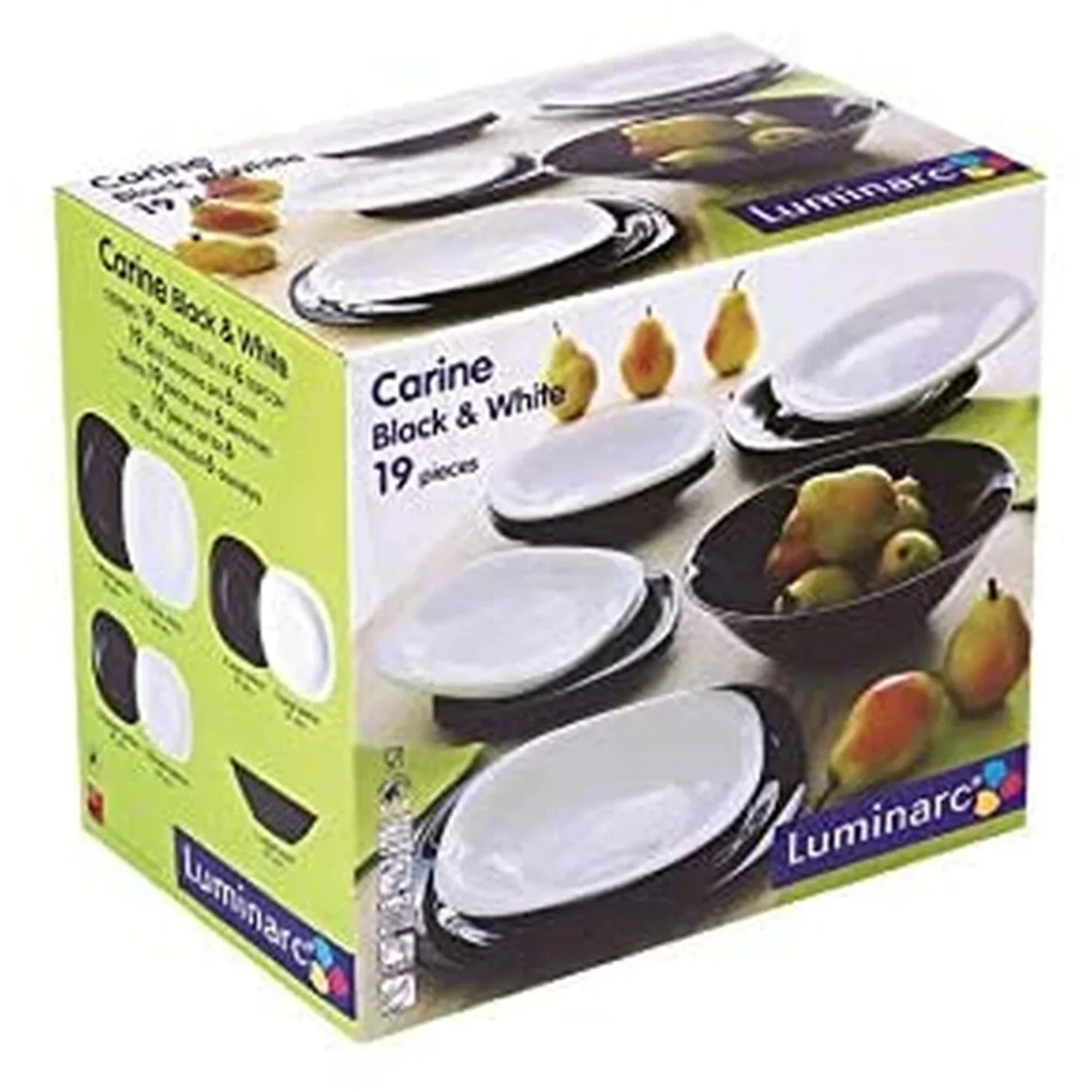 Luminarc Tempered Glass 19-pc Table Set 