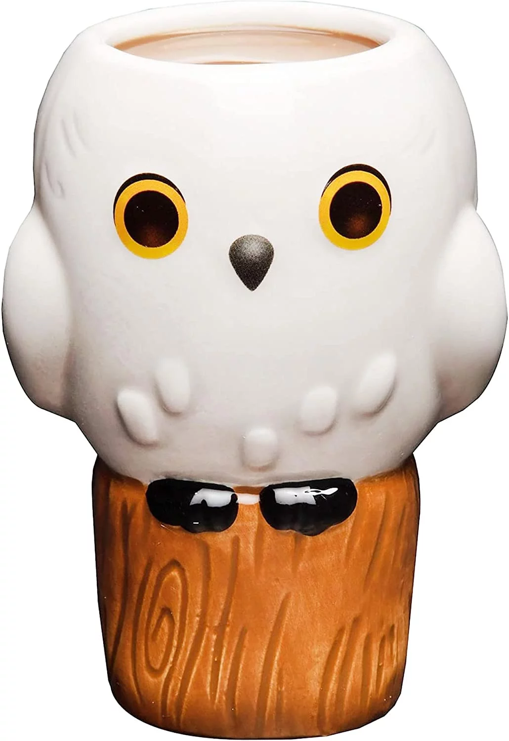 Harry Potter Hedwig Owl Coffee Mug, 14 Oz - Figural Kawaii Goblet Cup Design - Ceramic, No Handle - Cupful of Cute by Jerrod Maruyama