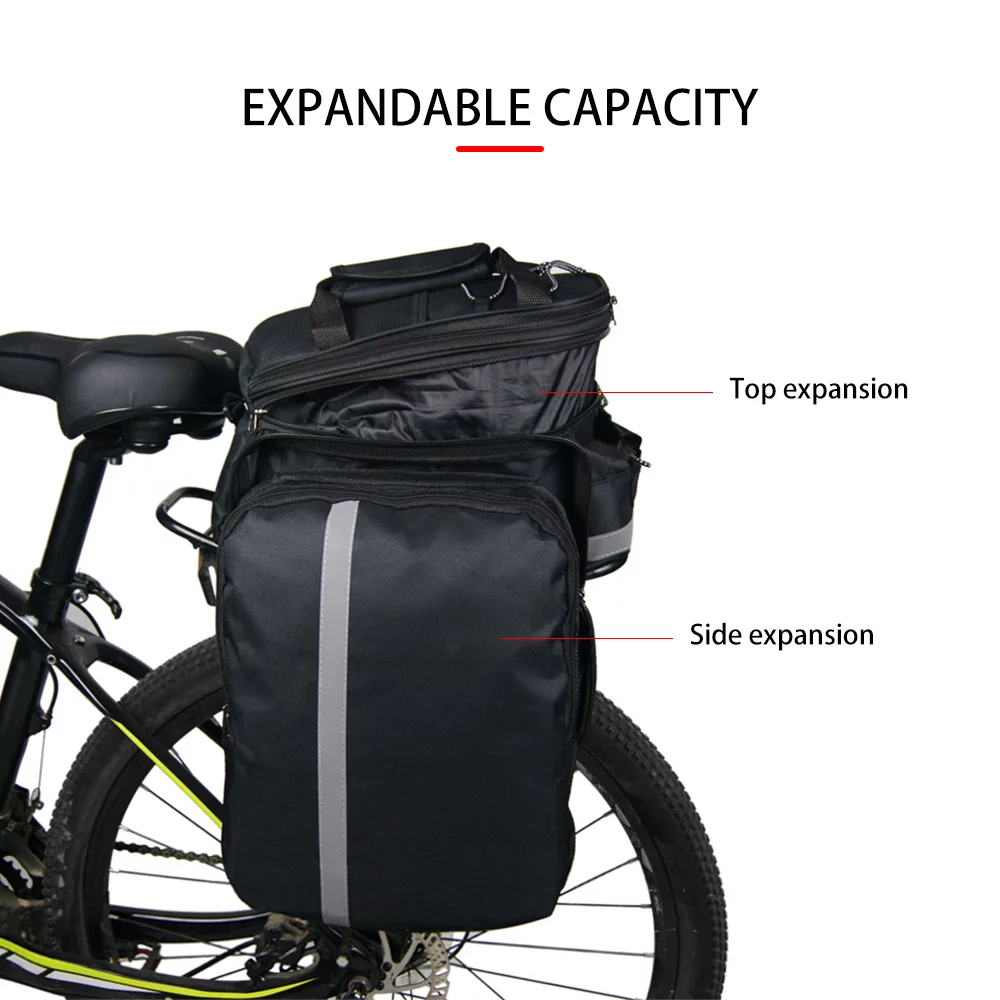 Dazzduo Bicycle bag,Seat MTB Bike Bike Carrier Rain MTB Bike Carrier Rear Carrier Rain Cover Rear Seat Rear Seat MTB