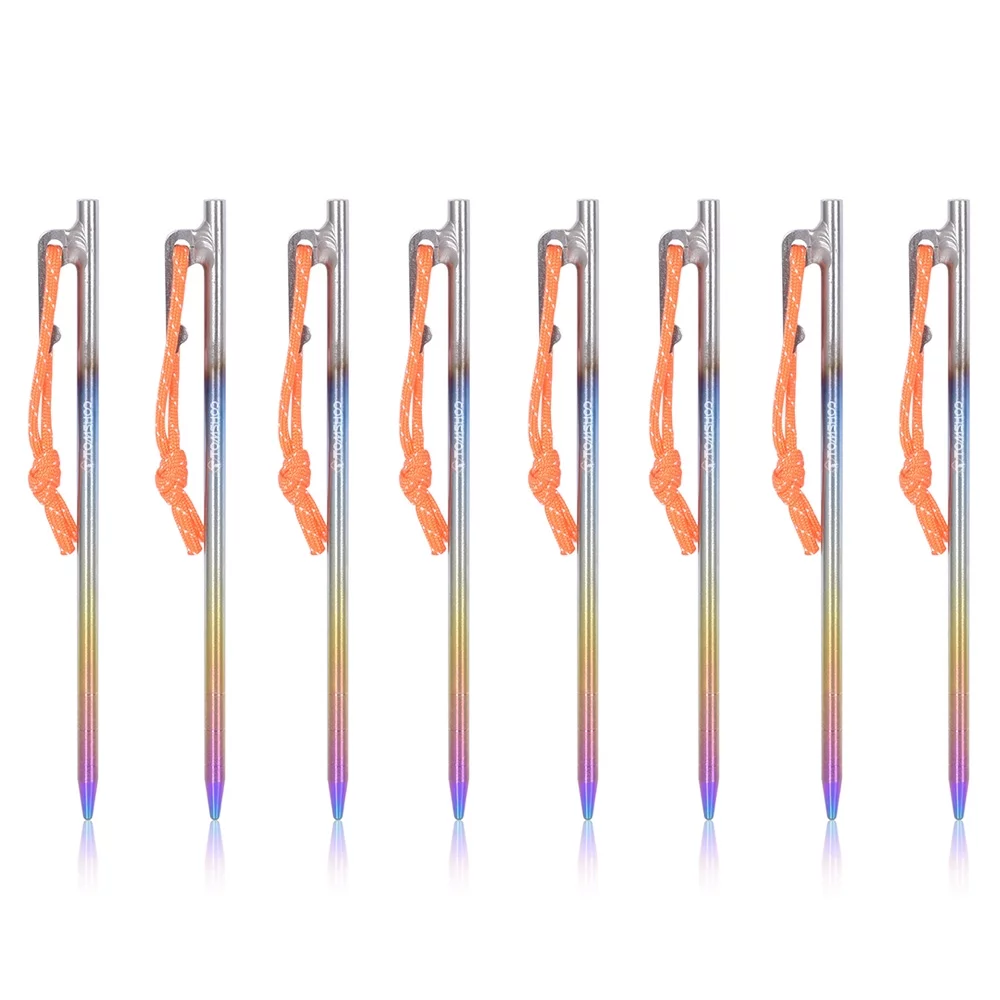 Alloy Ground Nail Durable Camping Canopy Accessories Tent Stake for Hard Ground