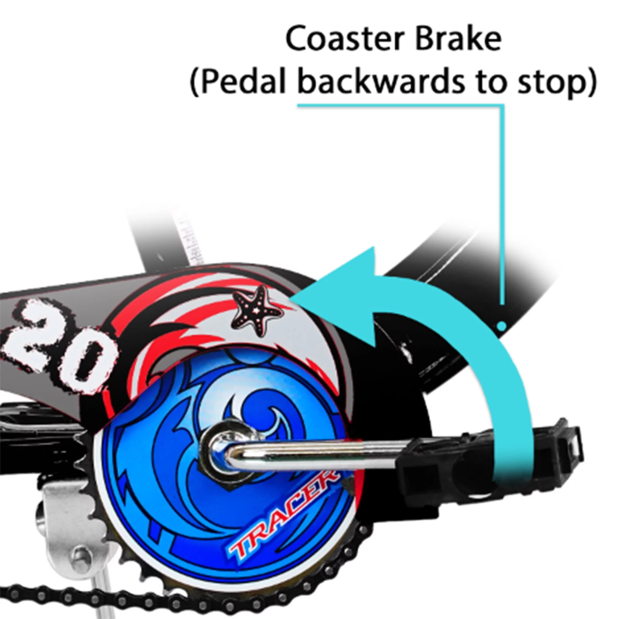 TRACER Taha 26 Inch Beach Cruiser 7 Speed Steel Men's Bicycle, Black