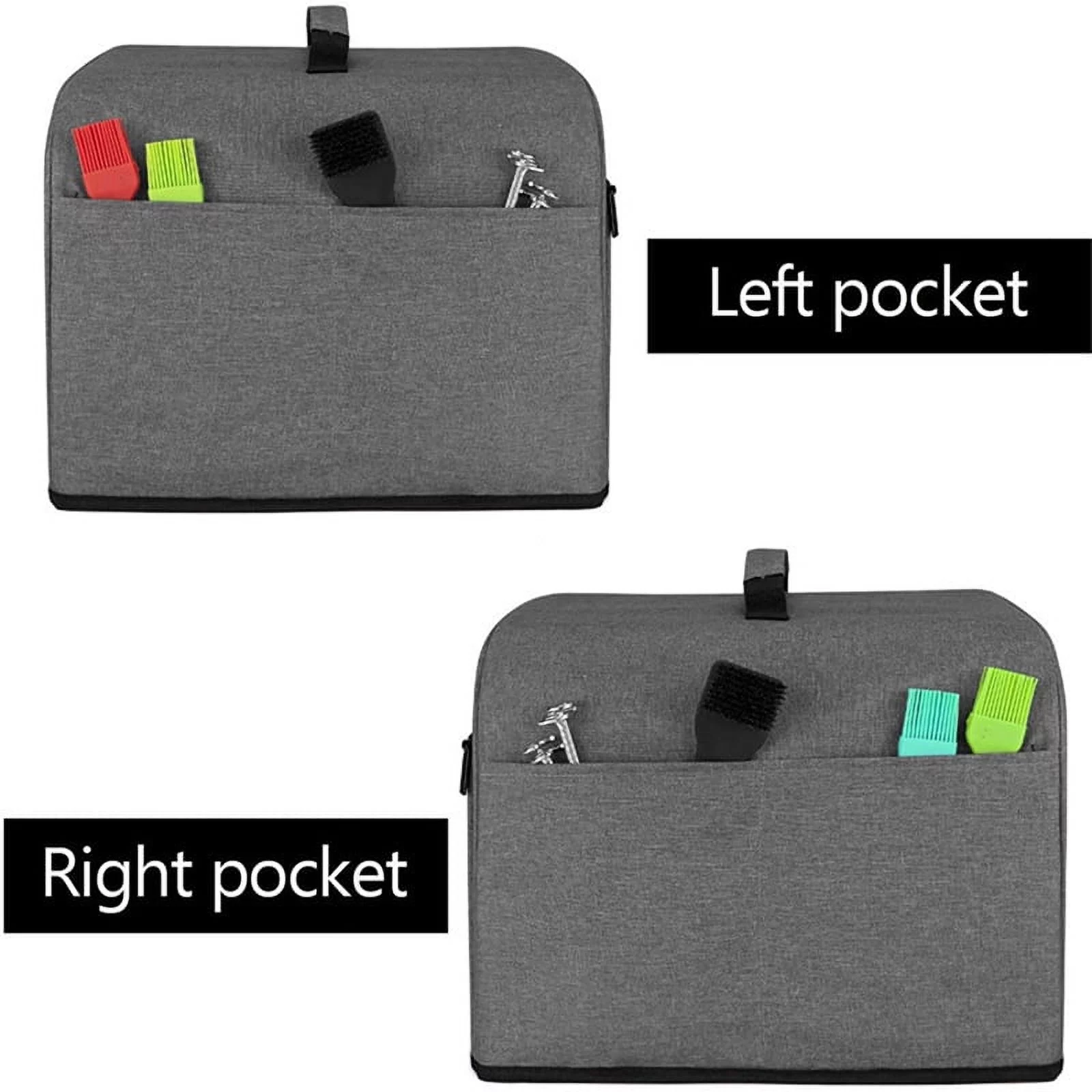 34*35.5*25cm Durable Kitchen Home Toaster Cover Air Fryer Cover Kitchen Dust Cover Toaster Cover for Ninja Foodi Grill