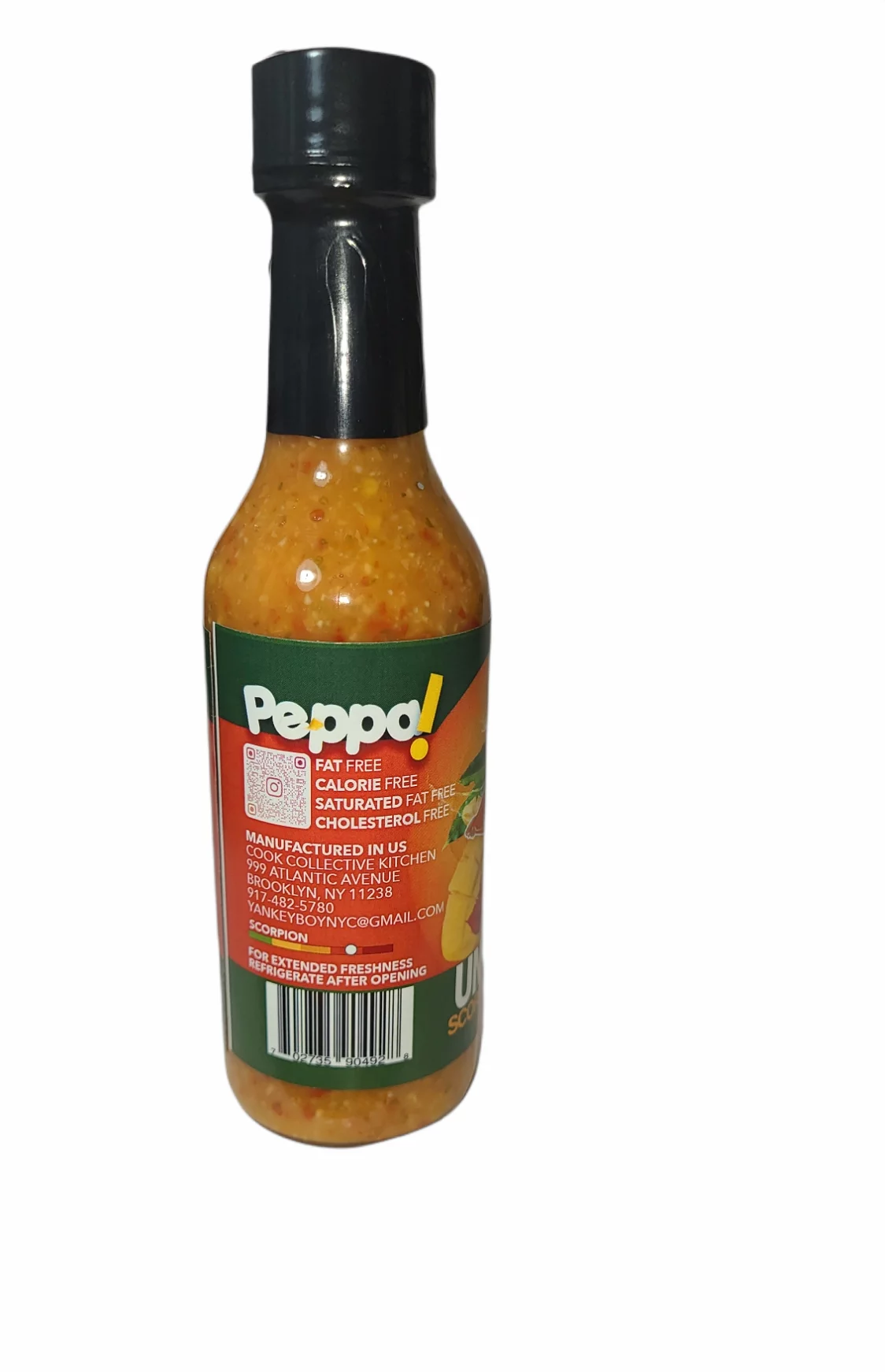 Uncle Yankeys Scorpion Mango Pepper Sauce
