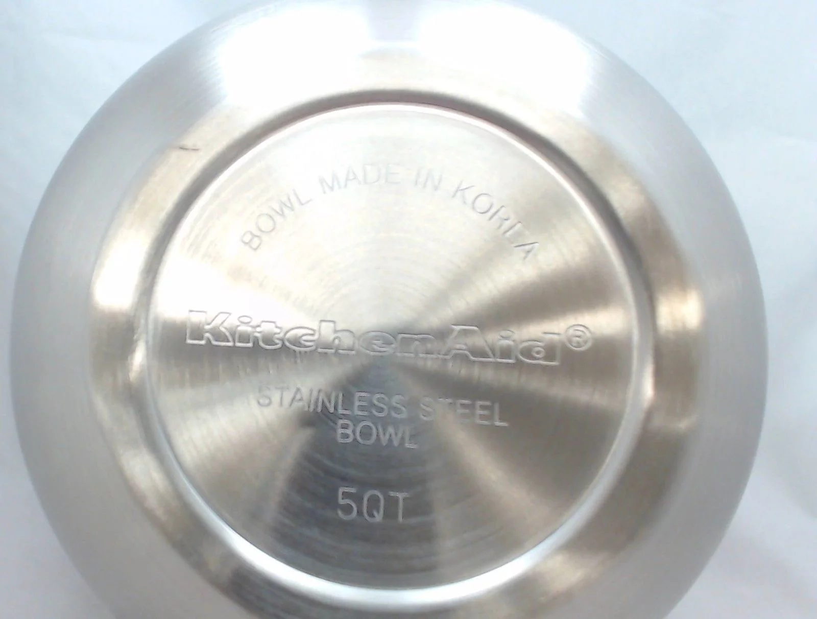 Stand Mixer 5 Quart S.S. Bowl w/Handle Works On Any KitchenAid Tilt Head Mixer