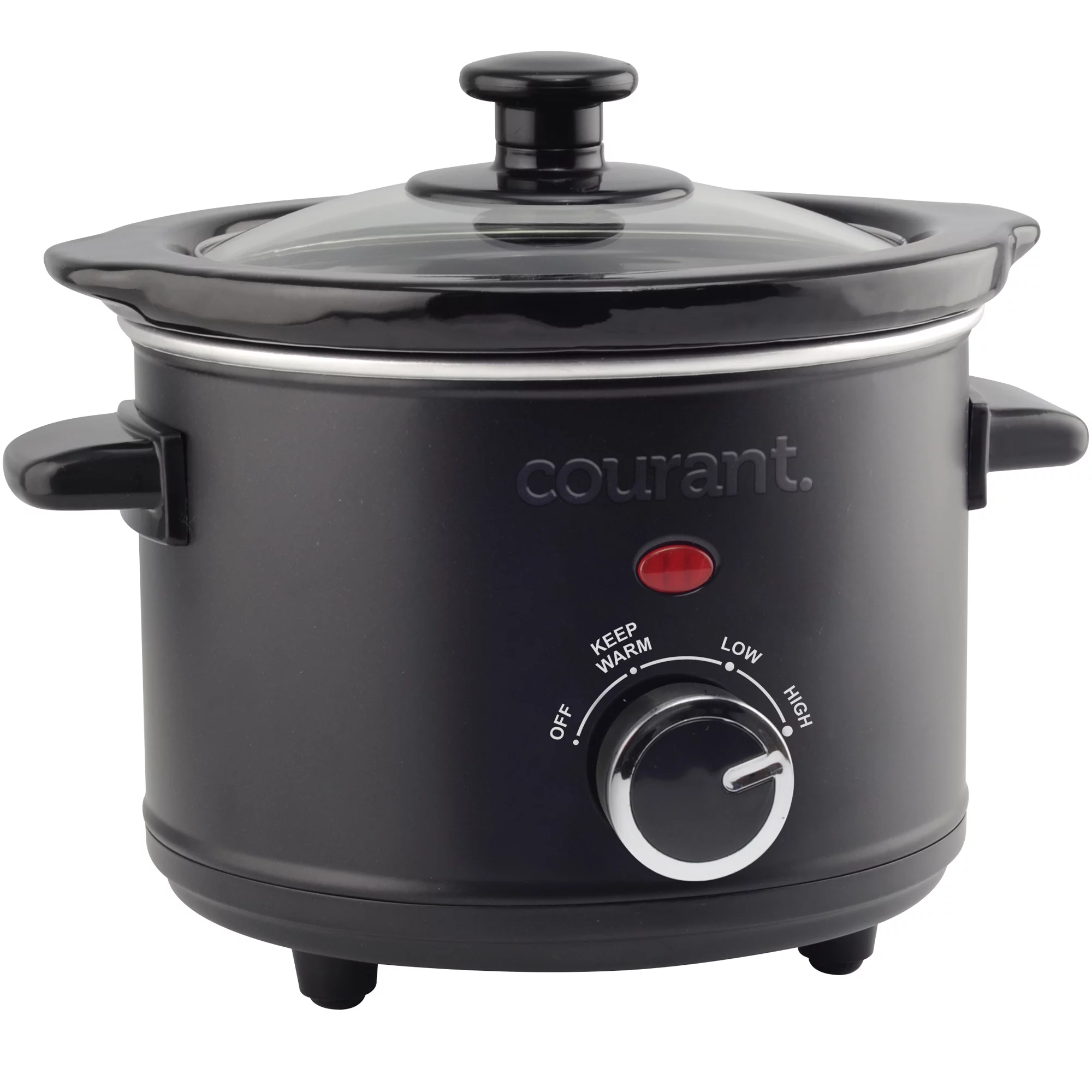 Courant 1.6-QT Slow Cooker - Black
