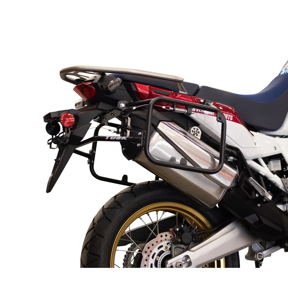 Tusk Pannier Racks with Tusk Pilot Pannier Bags For HONDA Africa Twin Adventure Sports DCT CRF1000D2 2018-2019