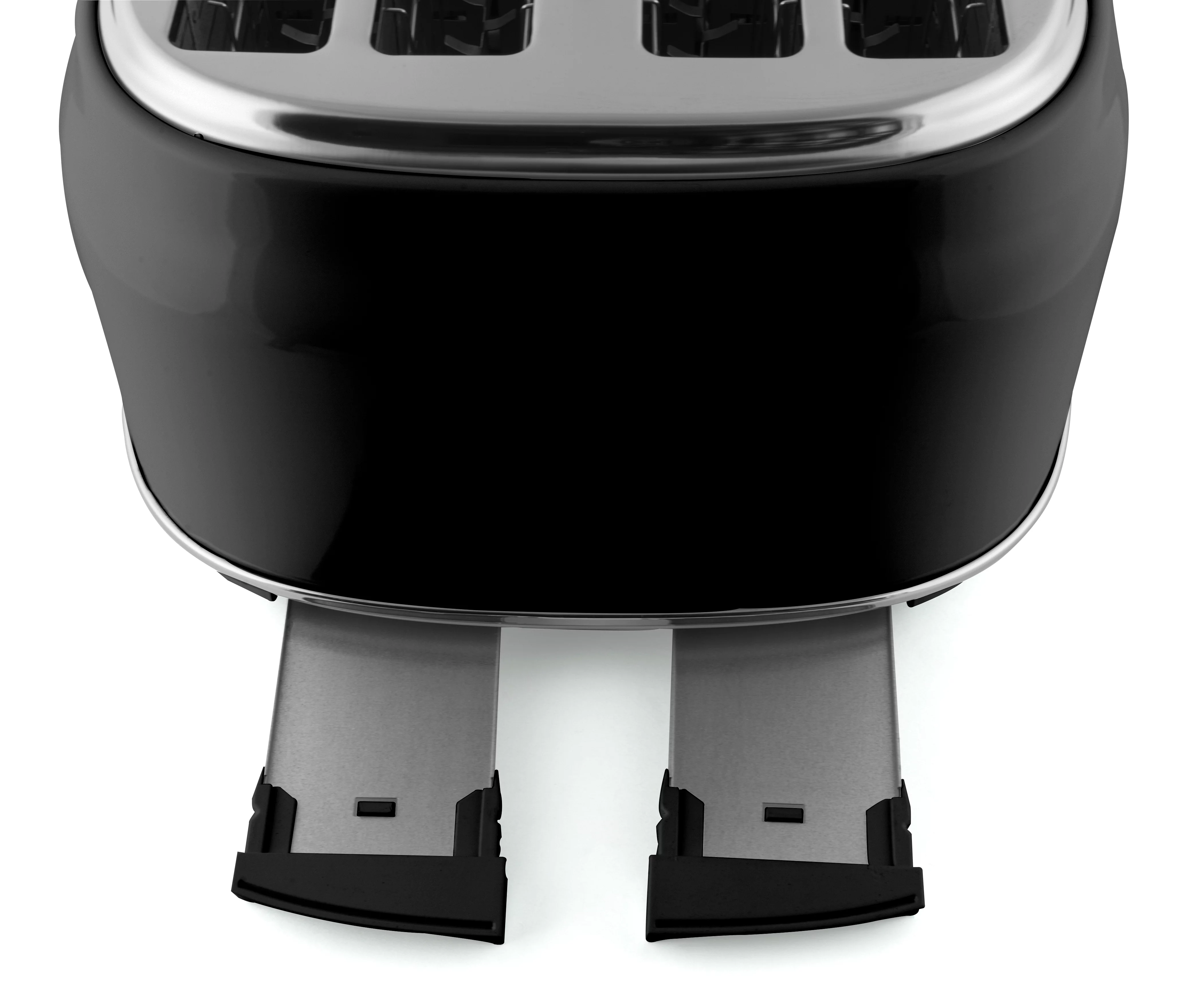 Nostalgia Classic Retro 4-Slice Toaster, Black