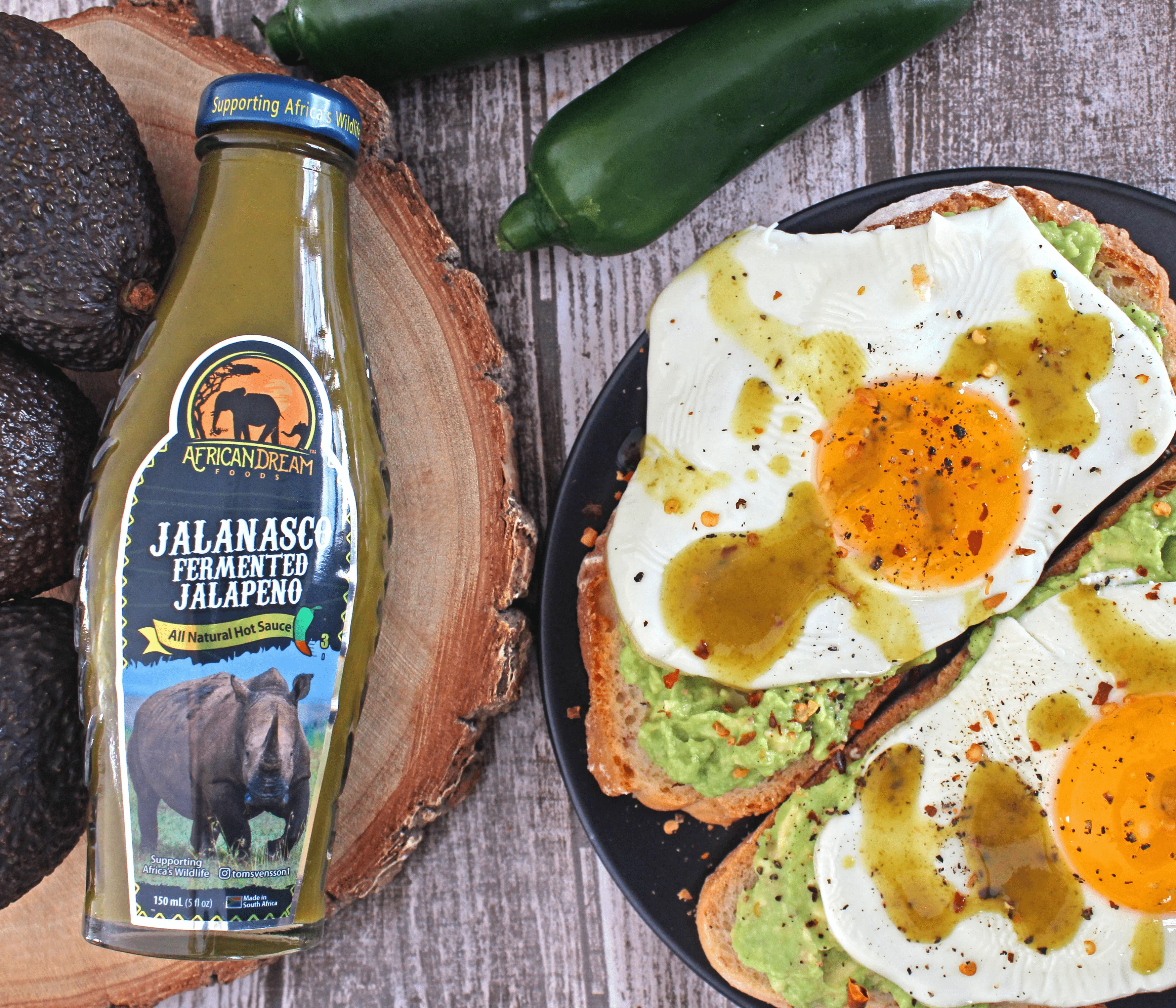 African Dream Foods Mildest Hot Sauce Gift Pack - Southern Braai - BBQ Sauce, Sweet Dream, Jalanasco - Fermented Jalapeno, Lemon & Garlic Peri-Peri | 5fl oz Bottles, 4PK