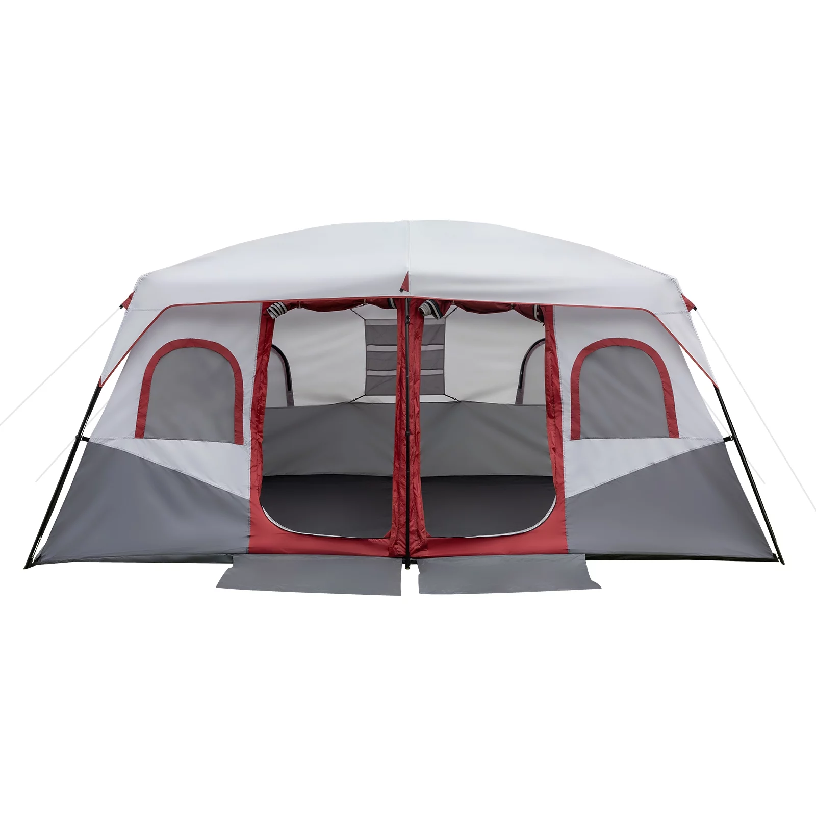 Camping Tent,DFITO 10 Person Family Cabin Tent, 2 Room Huge Tent with Storage Pockets for Camping Accessories