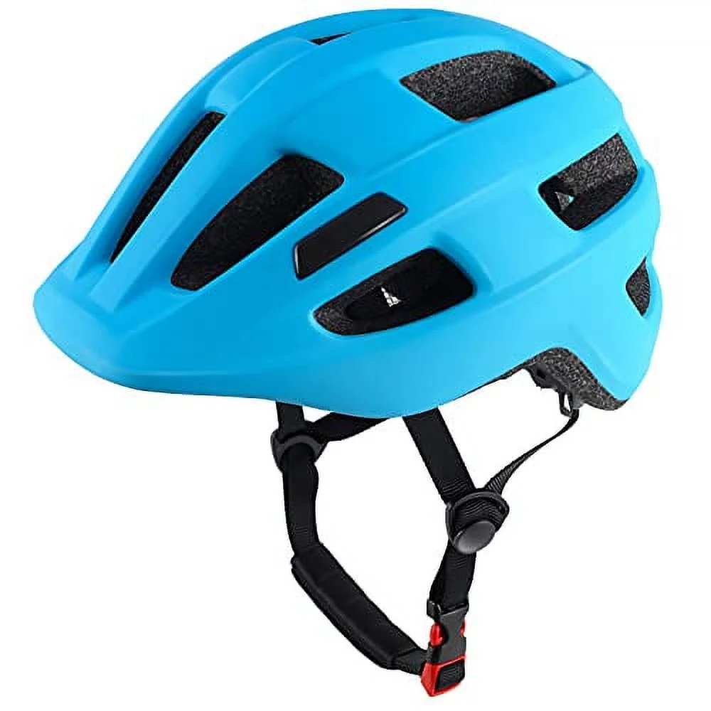 Kids Bike Helmet for Ages 1-8 Years, Adjustable Toddler Boys and Girls Helmets, Lightweight Child Infant Bicycle Cycling Scooter Sports Helmet 48-54cm Blue Small:51-54cm/20.1''-21.2''