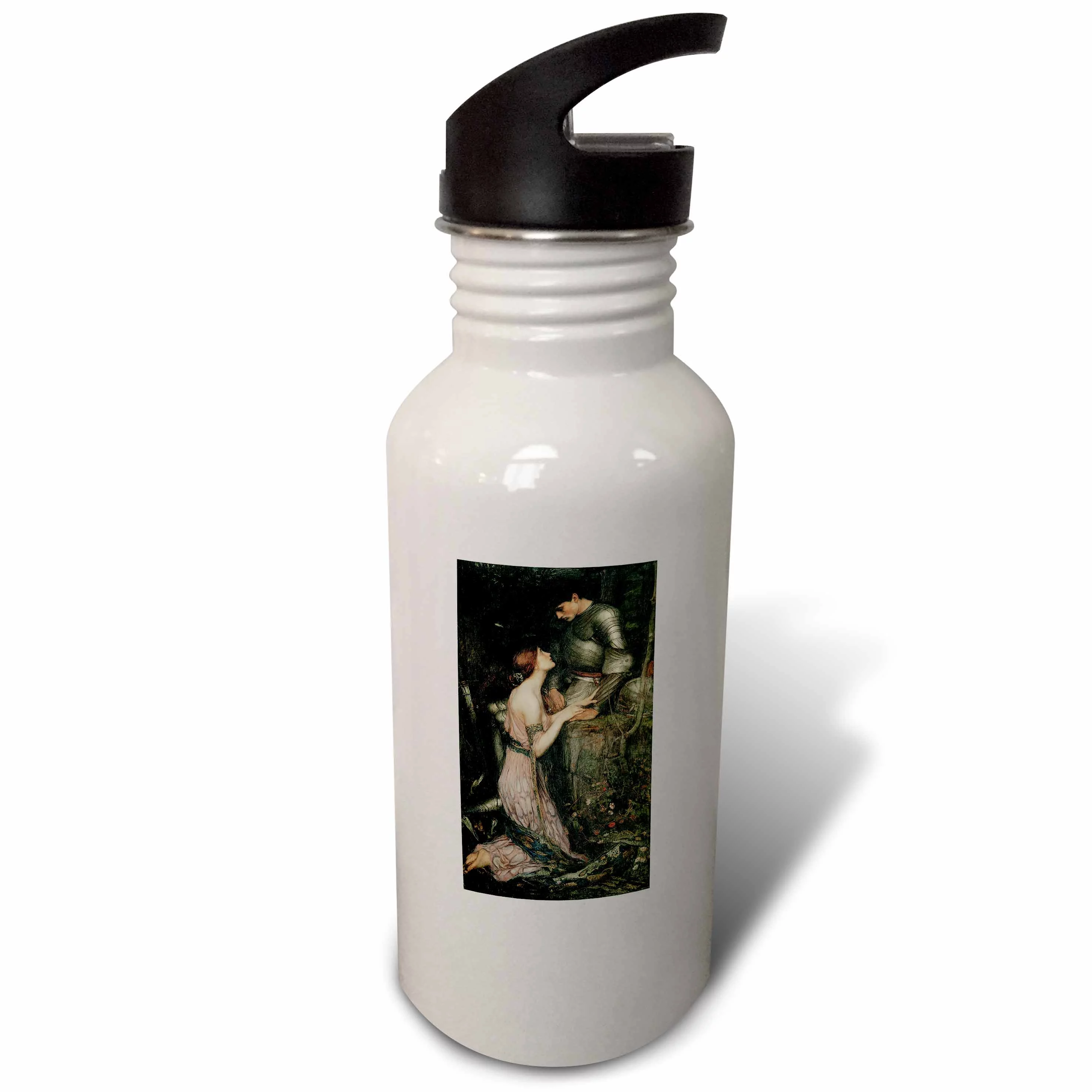 Lamia by John William Waterhouse 21 oz Sports Water Bottle wb-127296-1