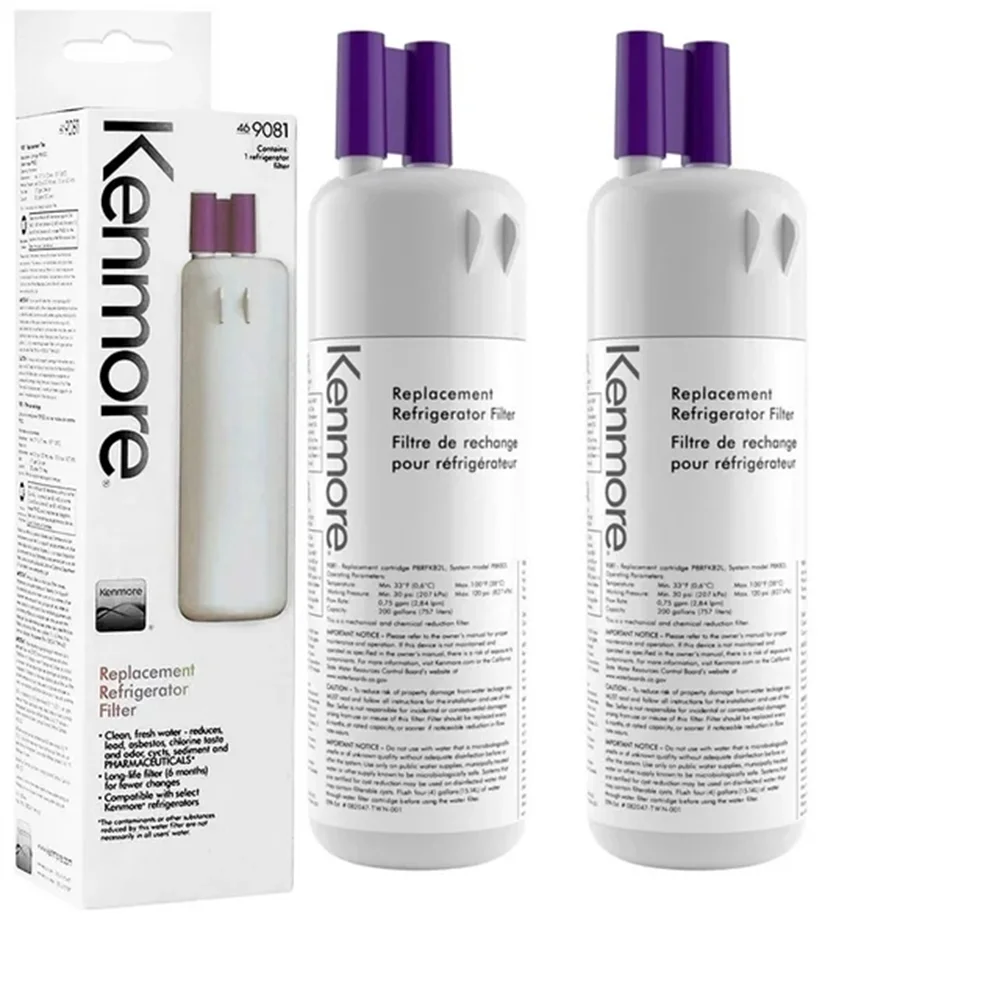Replacement for Kenmore 9081 Refrigerator Water Filter Kenmore 469081,46-9930 Filter ,2Pack