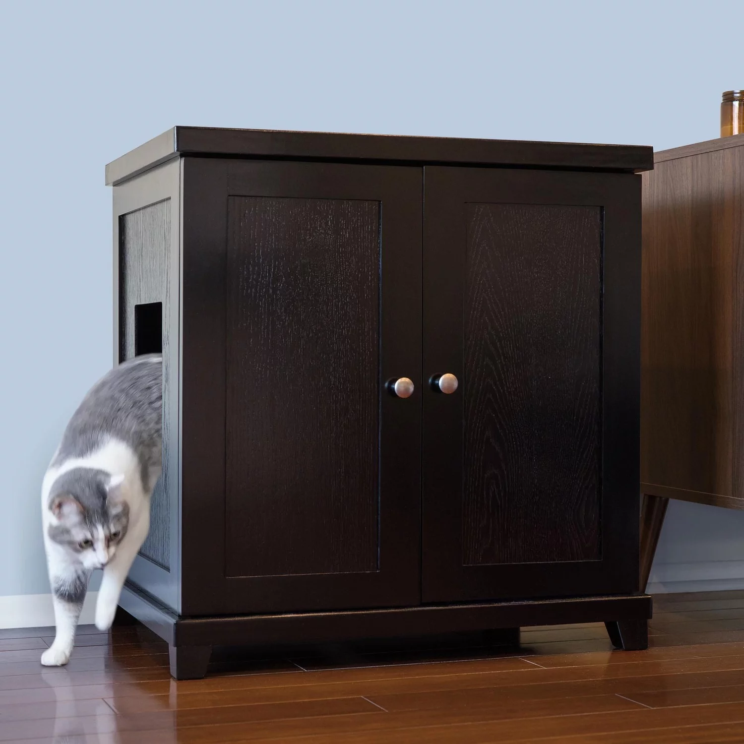 The Refined Feline Refined Litter Box Deluxe Large - Modern w/ Tapered Feet