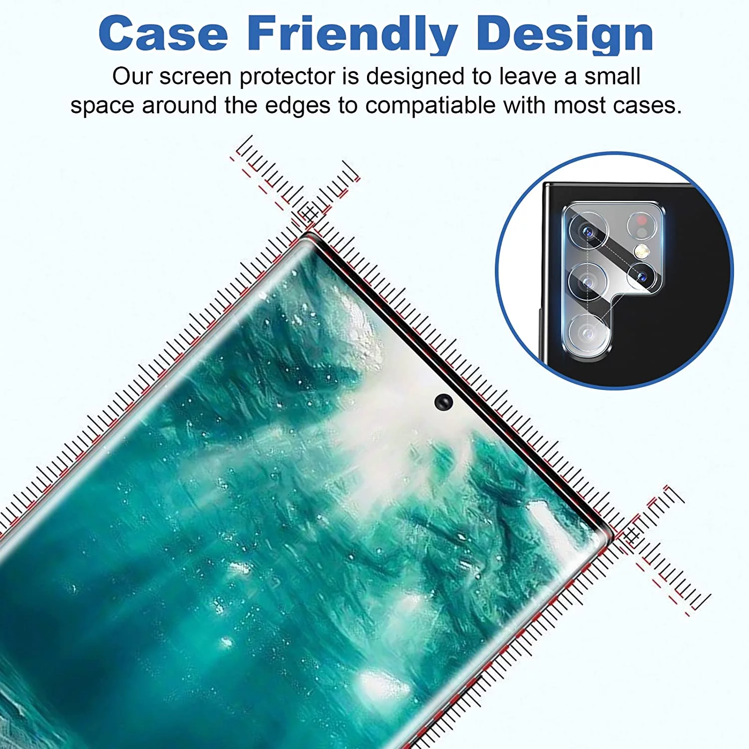 casaWare Toaster Oven Baking Pan 7 x 11-inch Ceramic Coated Non-Stick (Silver Granite)