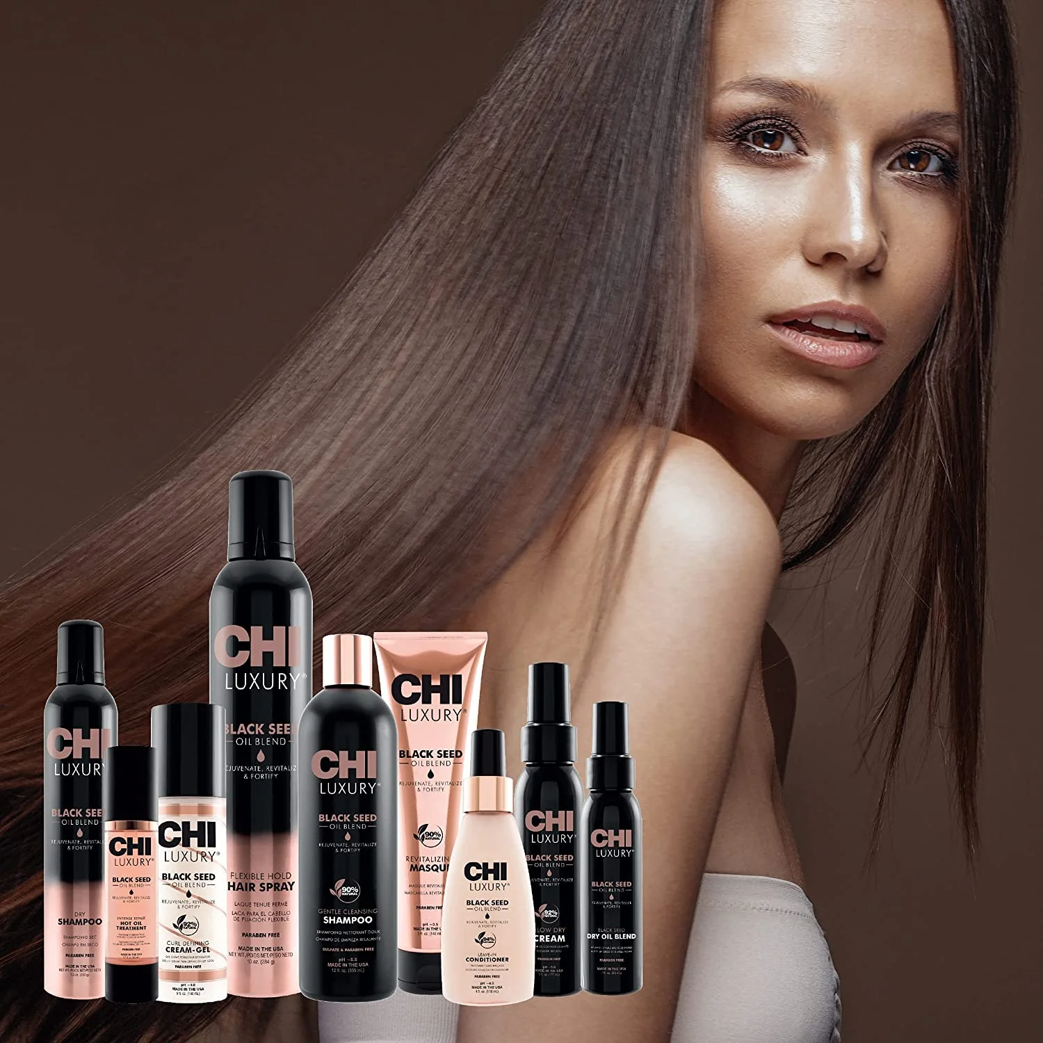 CHI Luxury Conditioner, Gluten, Paraben, Sulfate-Free, Black Seed Oil, 25 fl oz