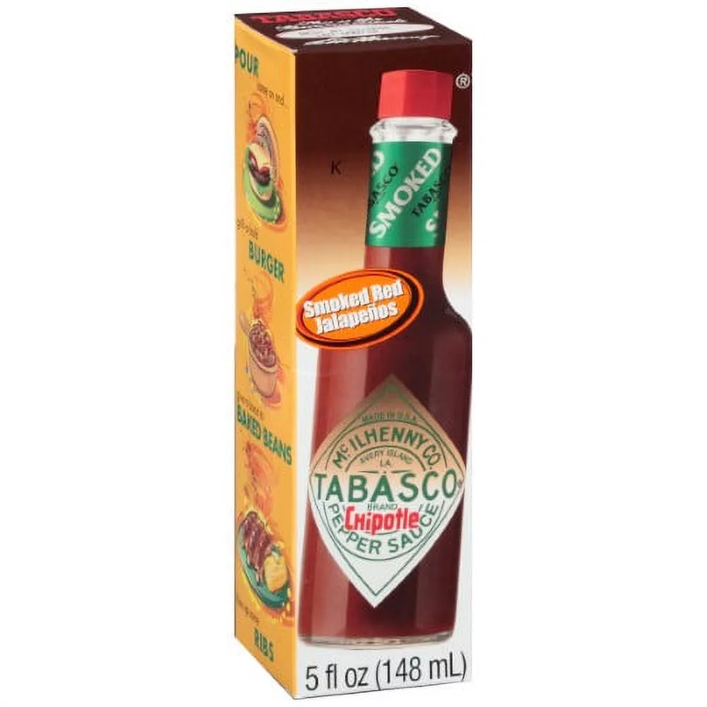 Tabasco® Smoked Red Jalapenos Chipotle Pepper Sauce (Pack of 3)