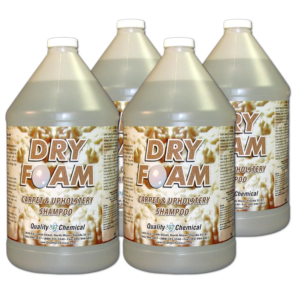Dry Foam Carpet and Upholstery Shampoo - 4 gallon case