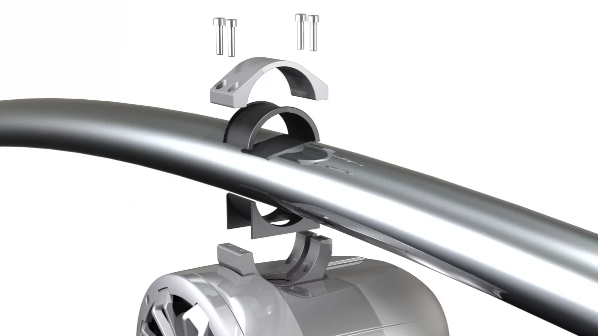 6.5-in 2-way Illuminated Wake Tower Speaker with Enclosure and Mounting Hardware (sold as individual units)