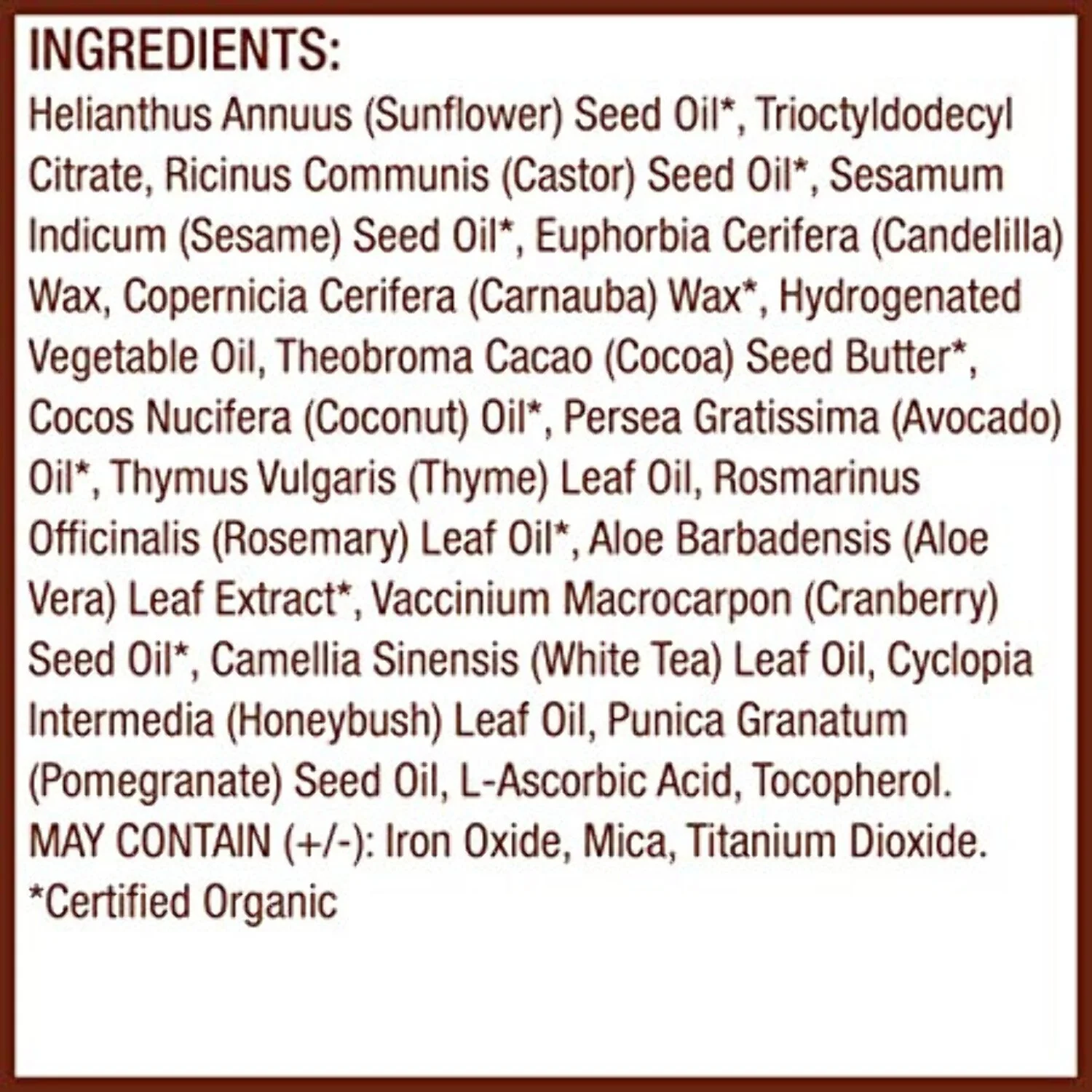 Mineral Fusion Lipstick Tempting, Deep Red, 0.13 oz, Smudge-Free, Long Lasting