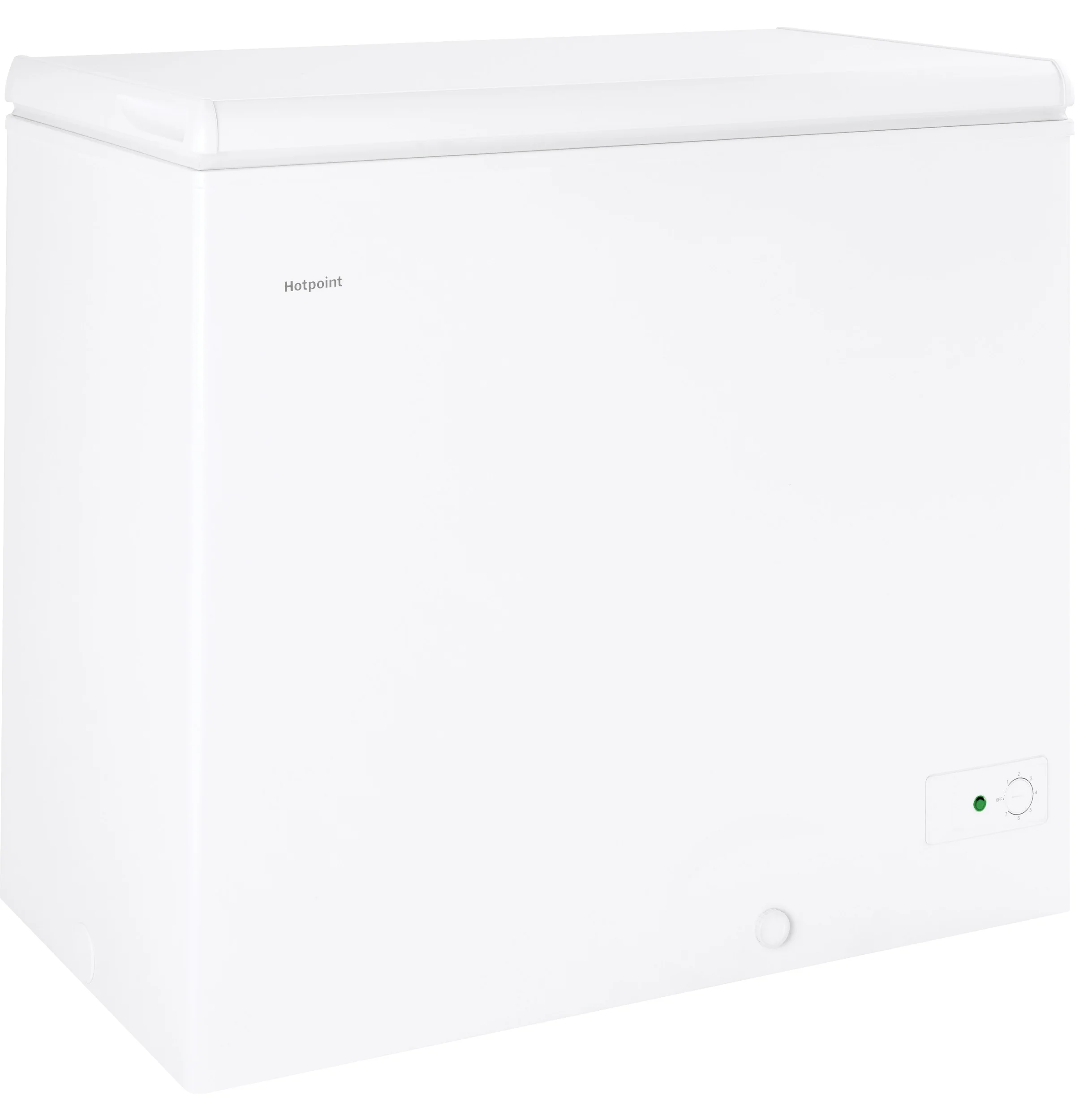 Hotpoint 7.1 Cu ft Manual Defrost Chest Freezer, HCM7SMWW, White