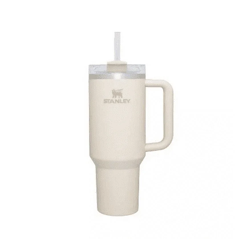 Stanley 40 oz Stainless Steel H2.0 FlowState Quencher Tumbler - Hearth & Hand™ with Magnolia- Best Beige