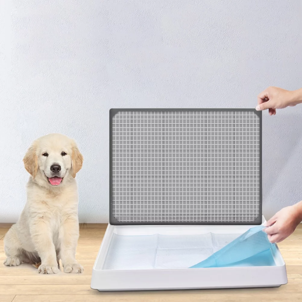 Plastic Dog Toilet Training Puppy Tray Thickened Puppy Toilet Puppy Supply