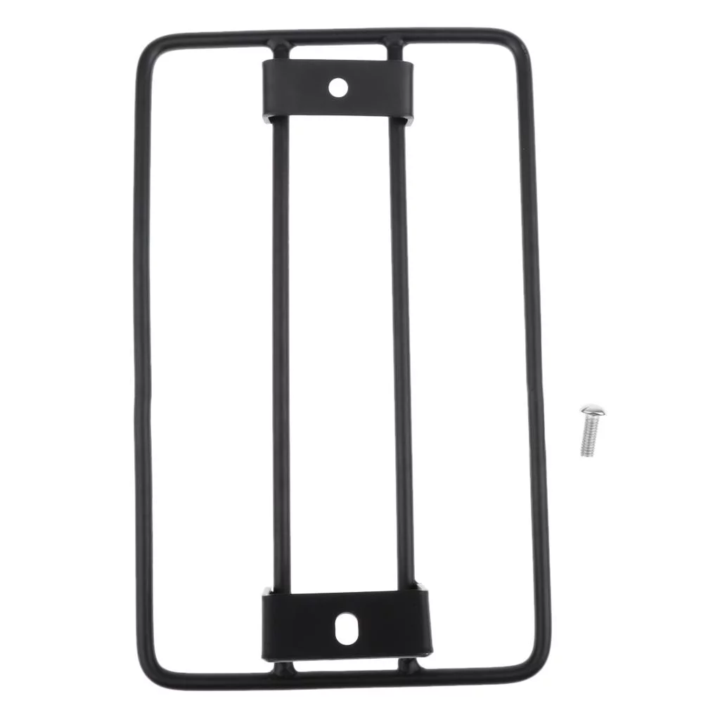 Sissy Bar Backrest Luggage Rack Rail Trunk Grom 250 300 500 2017-2019 (Black)