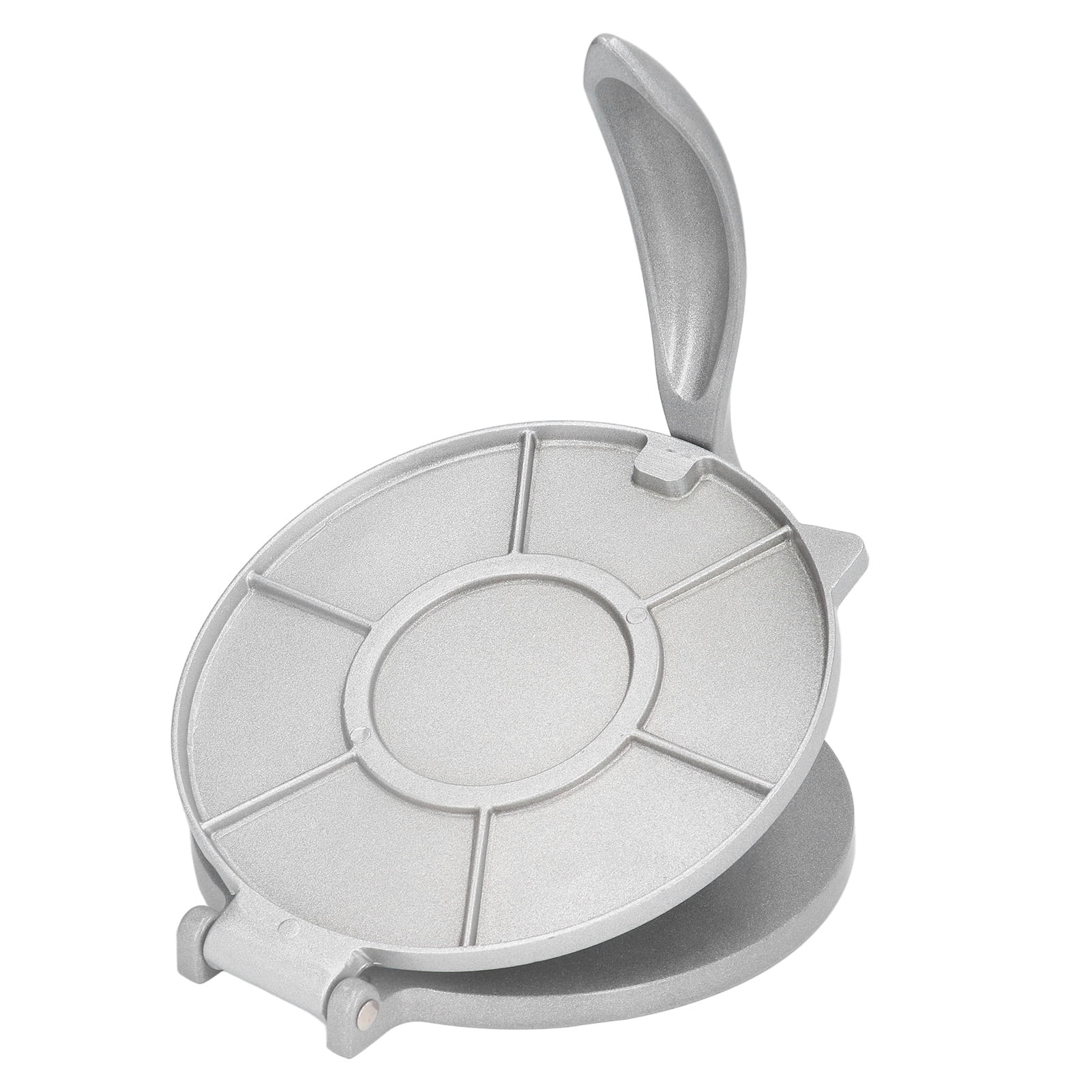 Tortilla Press Aluminum Tortilla Press 7.7in Rust Proof Aluminum Alloy Silver Heavy Duty Quesadilla Maker for Home Pasta Shops