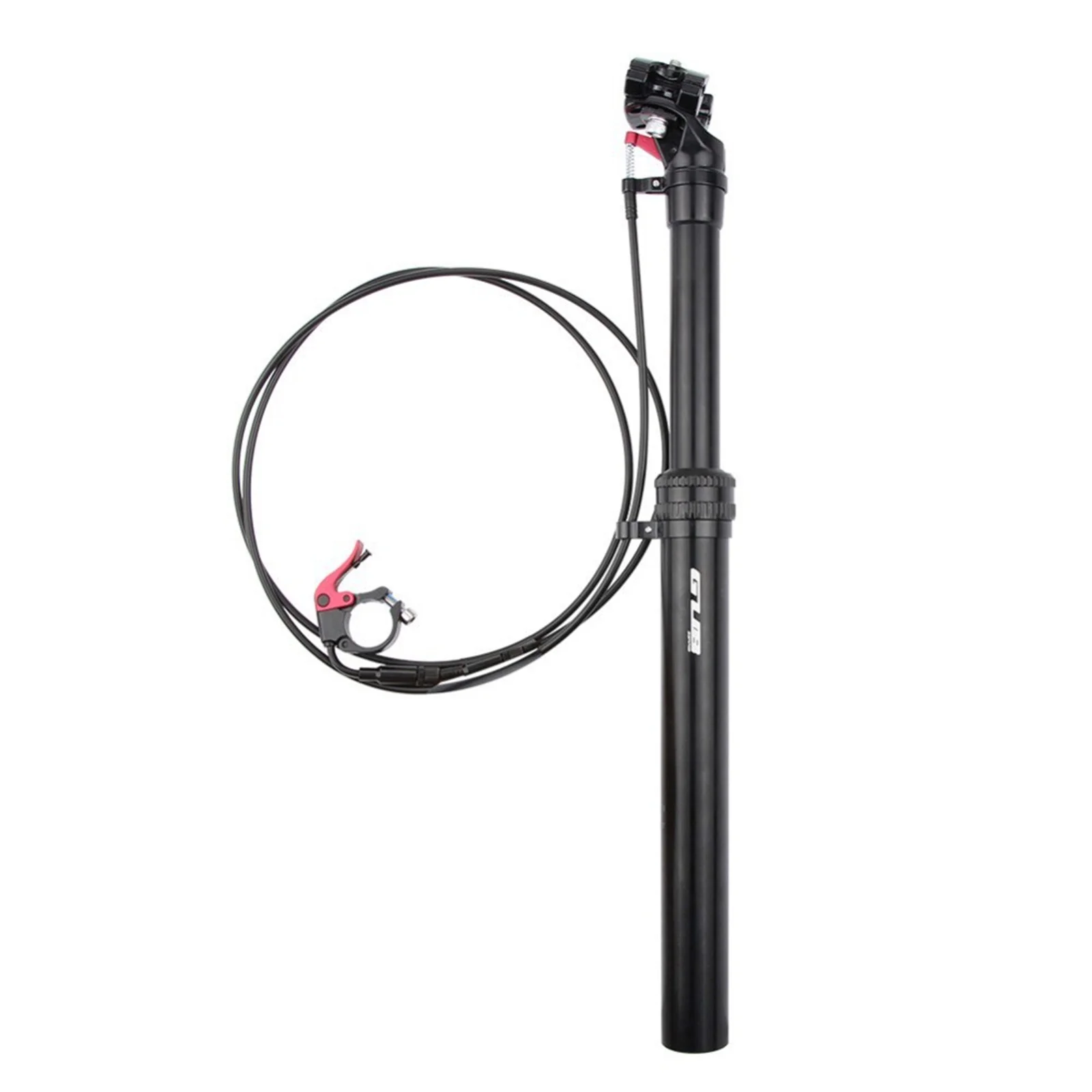 GUB Mountain Bike Adjustable 31.6mm Dropper Seatpost Remote Control Suspension Post