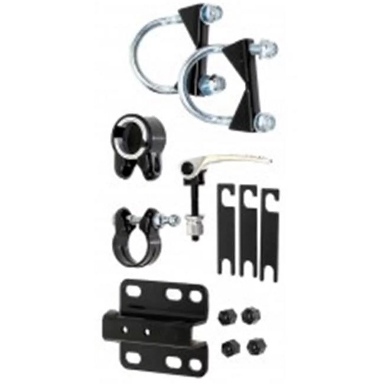 Trail-Gator Trail-Gator Spare Head Tube Attachment Receiver Kit, Black