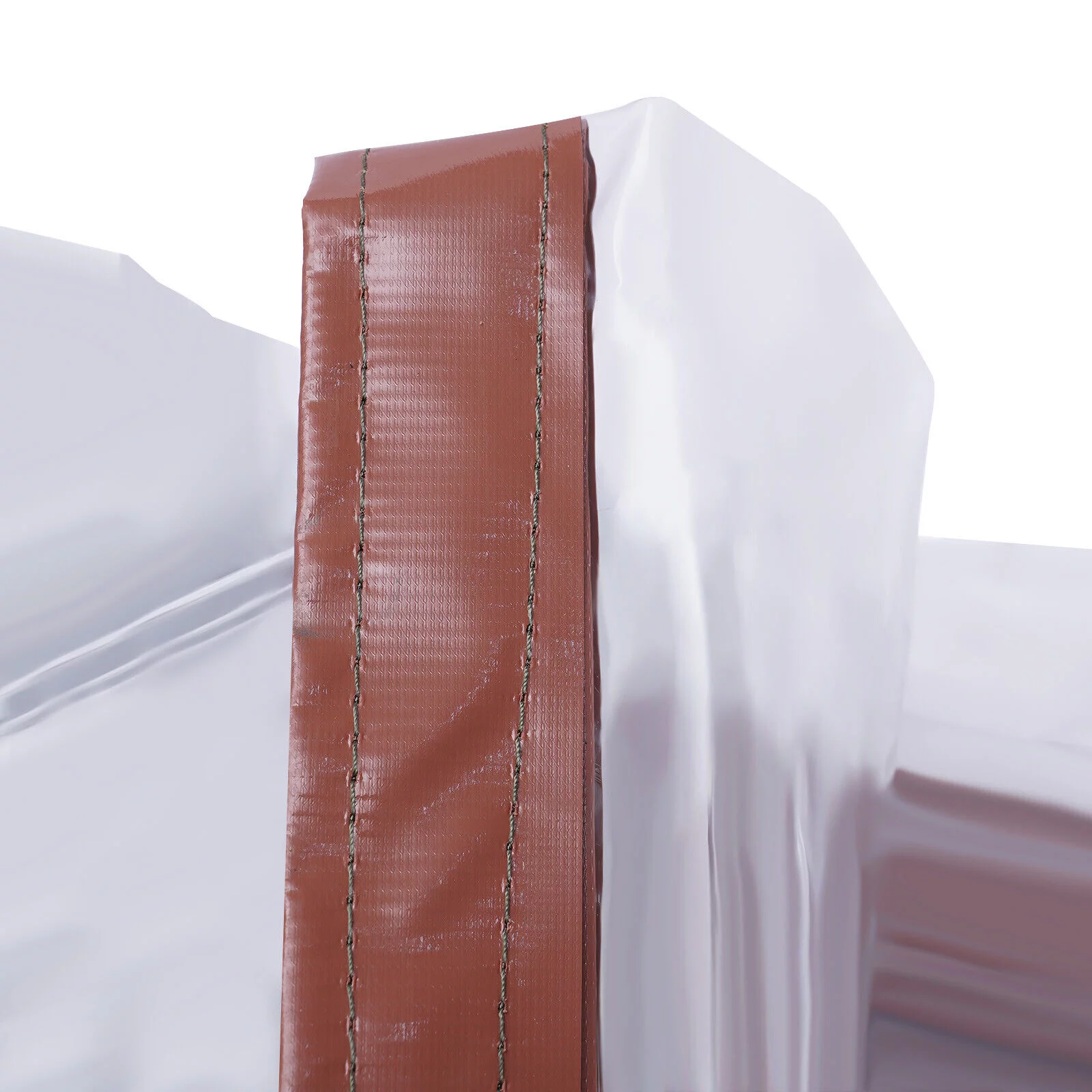 Commercial Waterproof Vinyl Clear Awning Canopy Roll Up Patio Enclosure 8*16FT