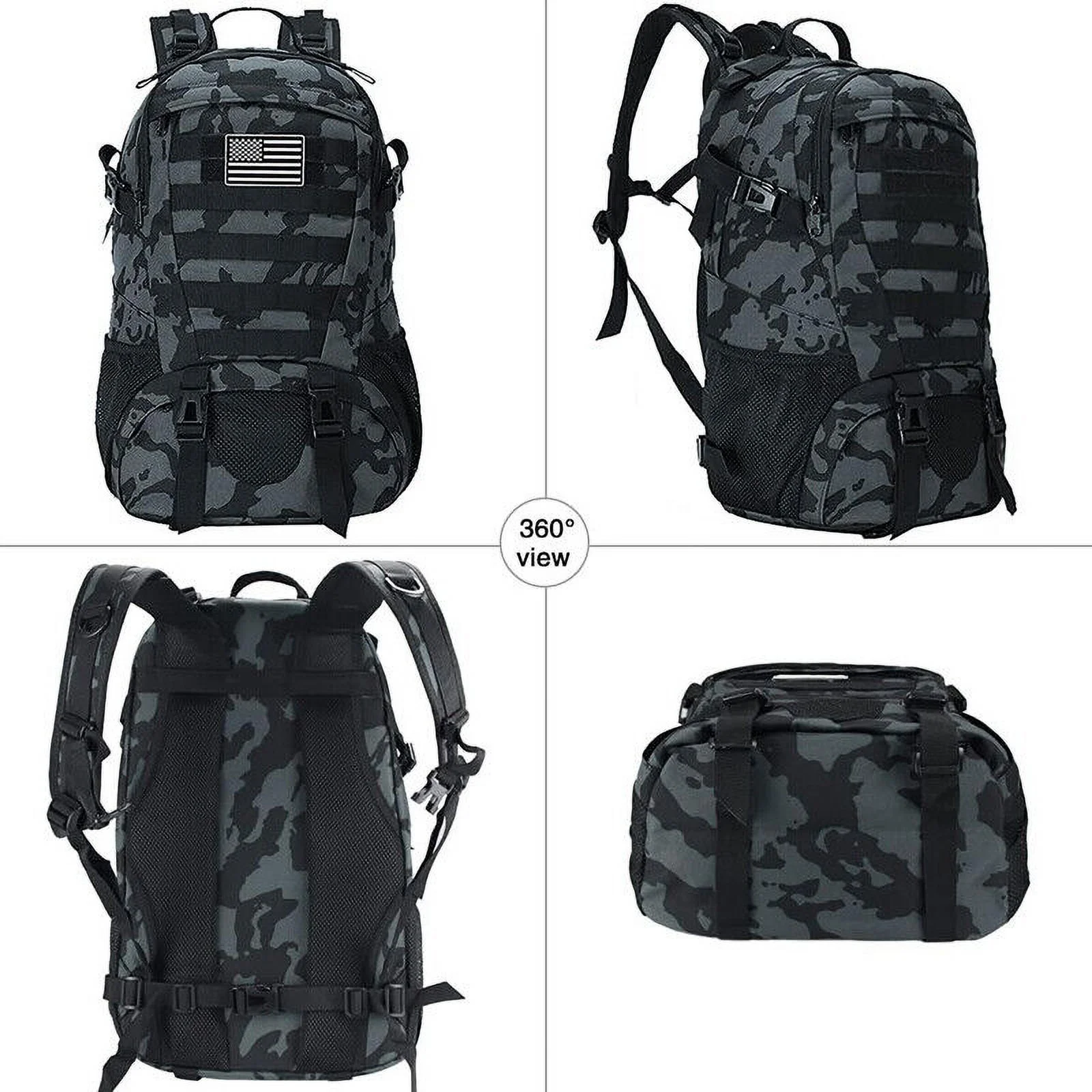 Military Tactical Backpack Army Molle Bag Out Bag Rucksack Travel Camping Hiking
