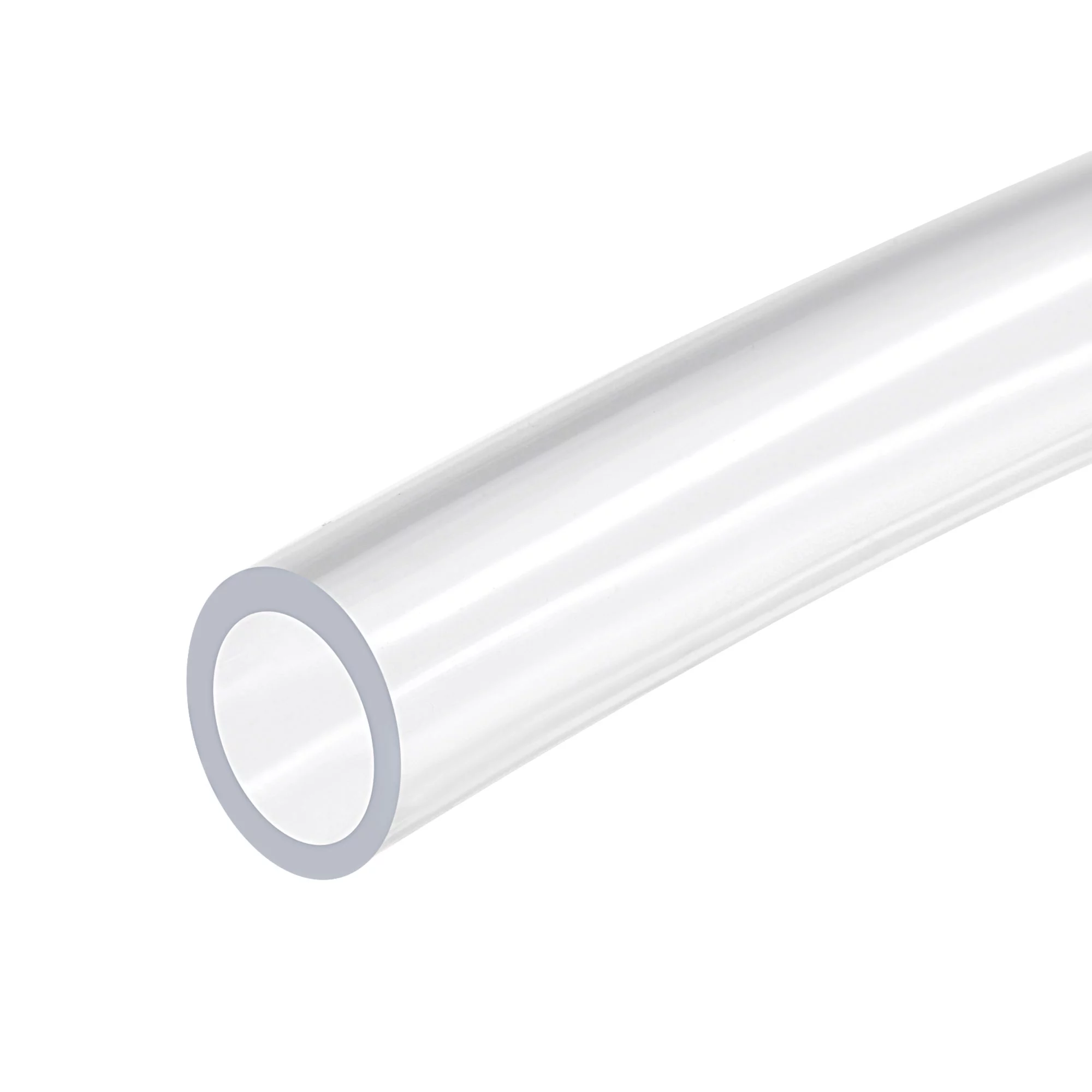 Uxcell 12mm ID 16mm(5/8-inch) OD 8ft PVC Clear Vinyl Tubing Plastic Pipe Air Water Hose