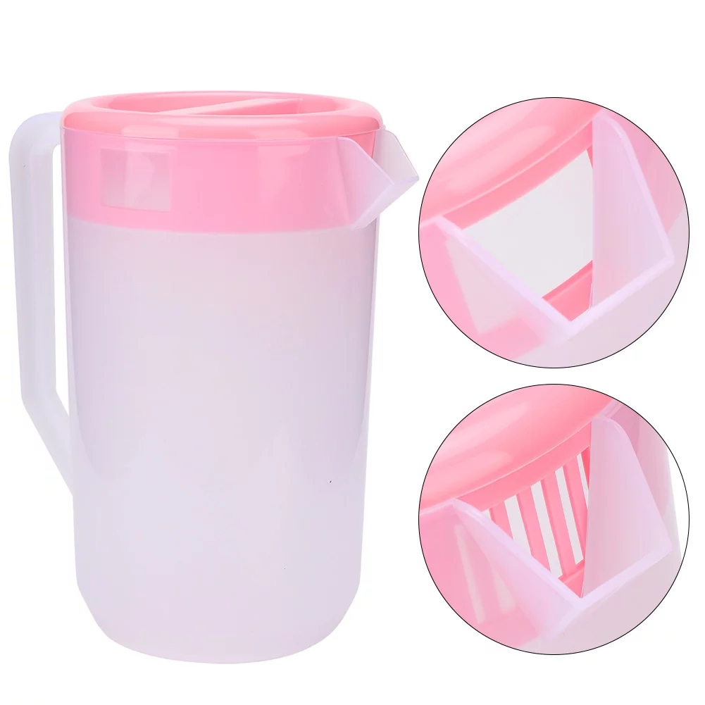 Cold Kettle 4000ml Large Capacity Reusable Non Toxic Plastic Water Bottle Water Jug Pot(?????)